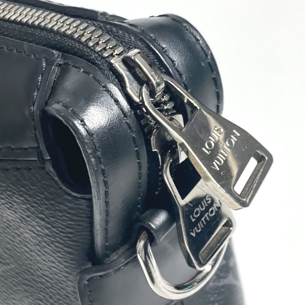 Louis Vuitton Louis Vuitton M40566 Monogram Eclipse Briefcase Explorer Handbag Tote Bag 2 Way Shoulder Business Canvas Unisex Black Size ONE SIZE - 12 Thumbnail