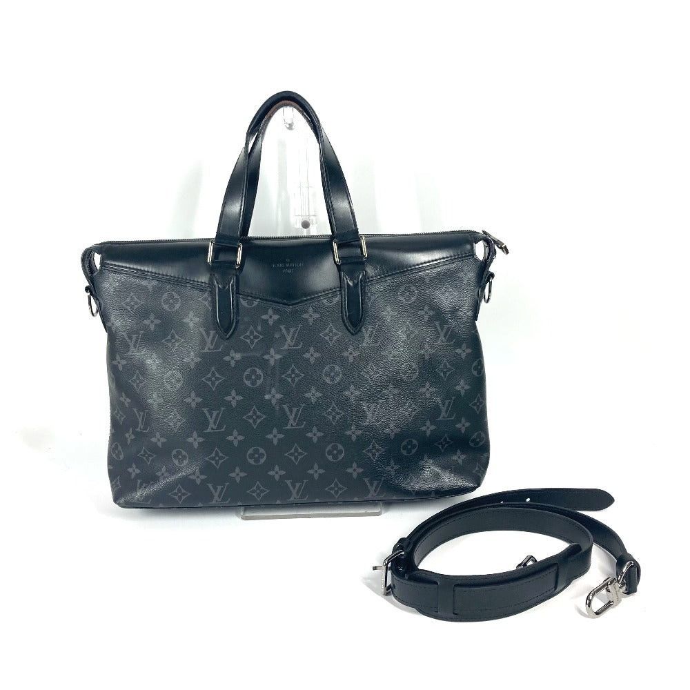 Louis Vuitton Louis Vuitton M40566 Monogram Eclipse Briefcase Explorer Handbag Tote Bag 2 Way Shoulder Business Canvas Unisex Black Size ONE SIZE - 3 Thumbnail