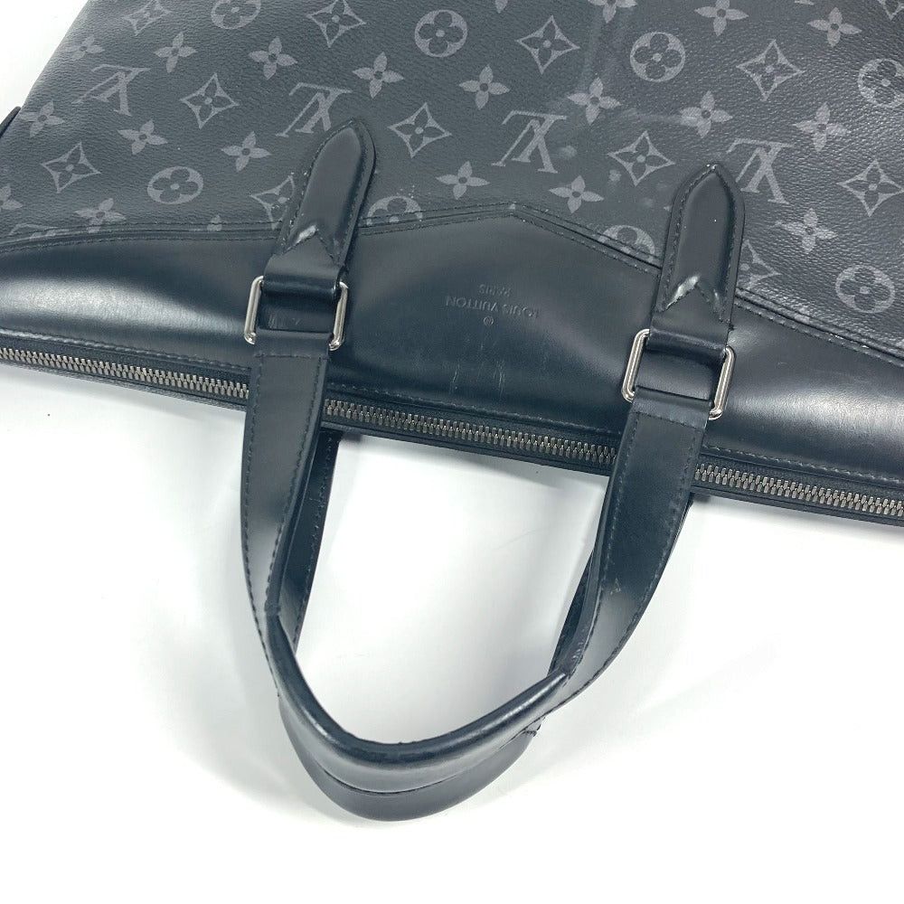 Louis Vuitton Louis Vuitton M40566 Monogram Eclipse Briefcase Explorer Handbag Tote Bag 2 Way Shoulder Business Canvas Unisex Black Size ONE SIZE - 9 Thumbnail