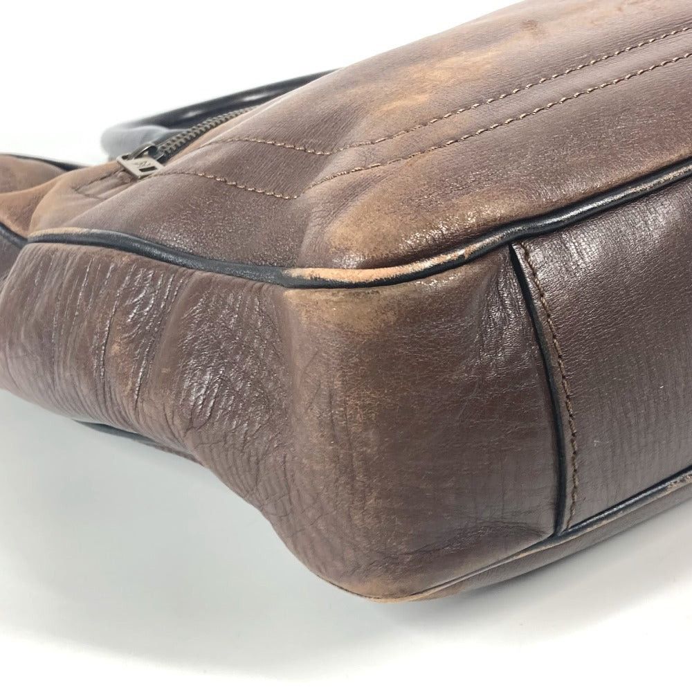 Louis Vuitton Louis Vuitton M92532 Utah Yulon Handbag Tote Bag Briefcase Porte-Documents Business Leather Men Brown Size ONE SIZE - 7 Thumbnail
