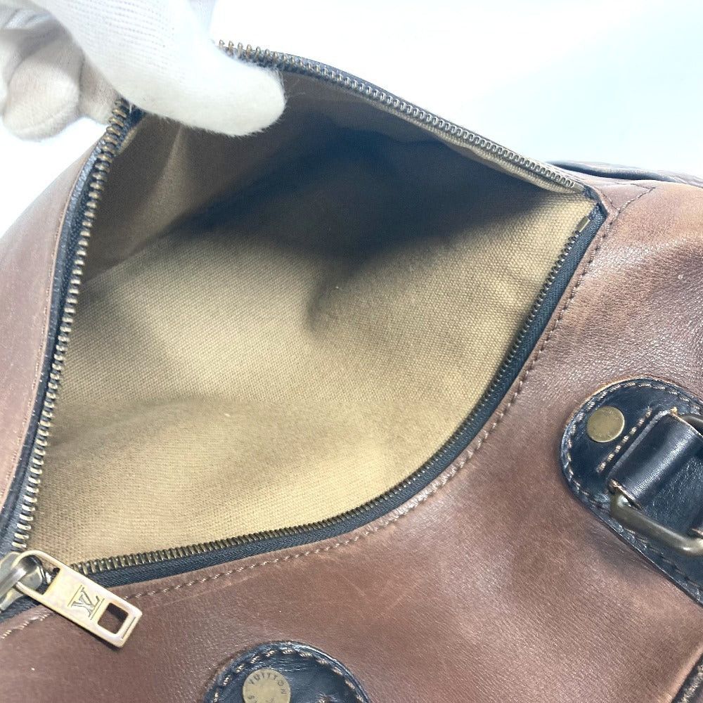 Louis Vuitton Louis Vuitton M92532 Utah Yulon Handbag Tote Bag Briefcase Porte-Documents Business Leather Men Brown Size ONE SIZE - 17 Thumbnail