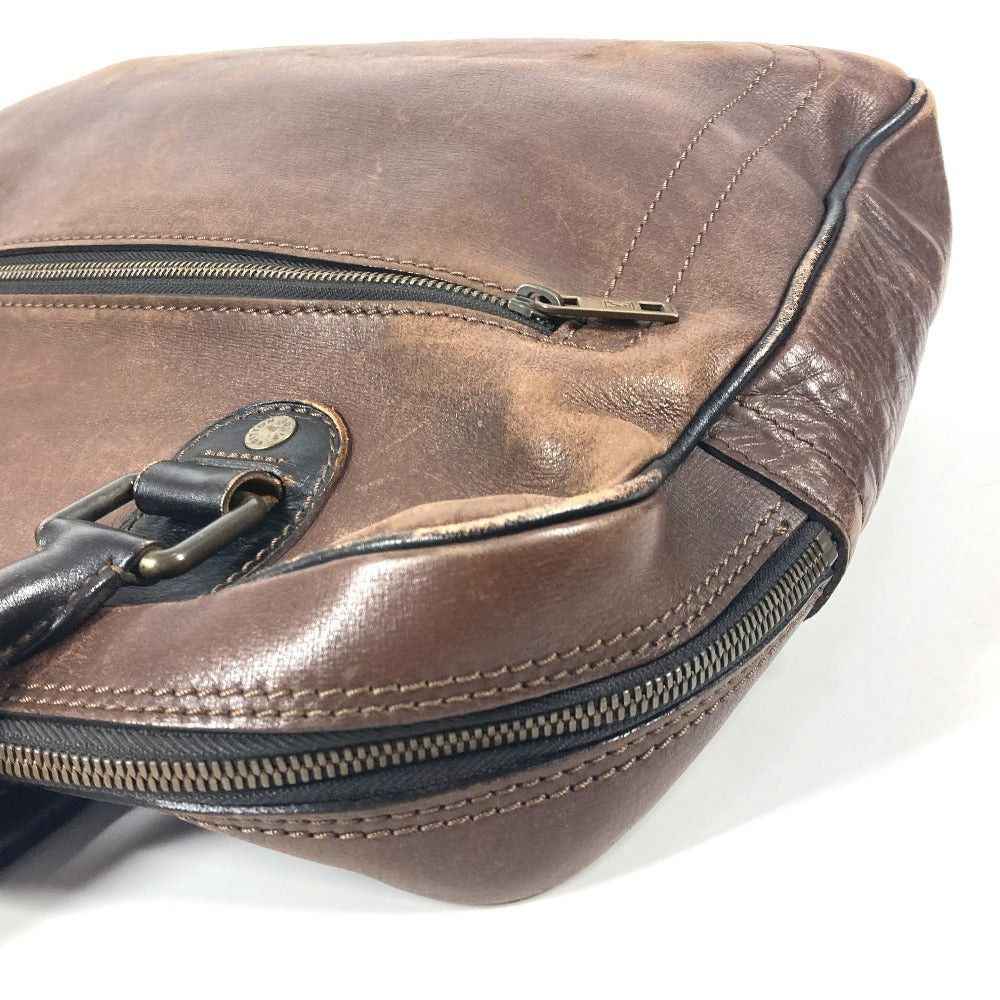 Louis Vuitton Louis Vuitton M92532 Utah Yulon Handbag Tote Bag Briefcase Porte-Documents Business Leather Men Brown Size ONE SIZE - 9 Thumbnail