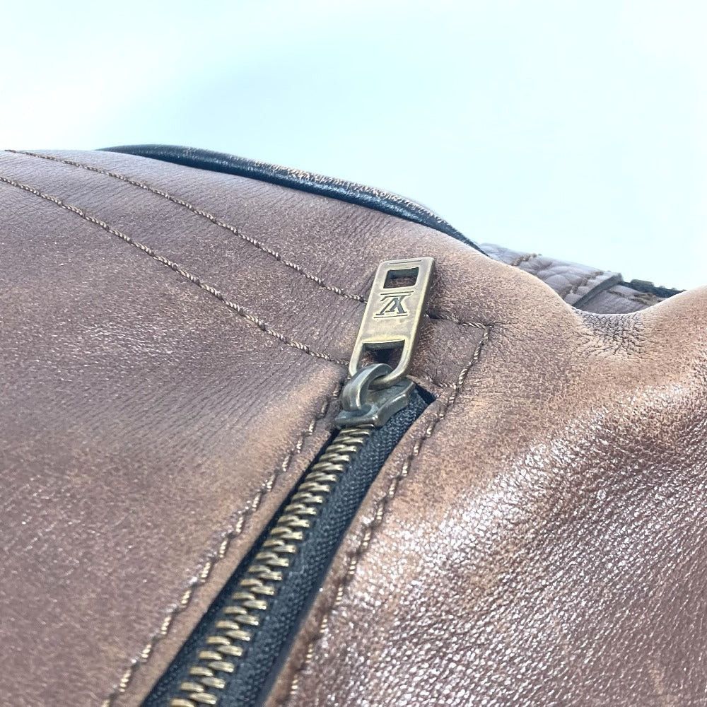 Louis Vuitton Louis Vuitton M92532 Utah Yulon Handbag Tote Bag Briefcase Porte-Documents Business Leather Men Brown Size ONE SIZE - 11 Thumbnail