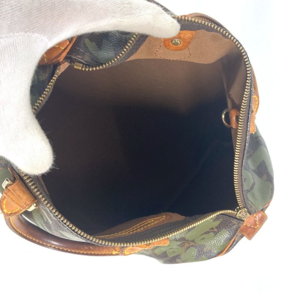Louis Vuitton Louis Vuitton M92194 Monogram Graffiti Speedy Briefcase Tote Bag Mini Boston Handbag Canvas Women Khaki Size ONE SIZE - 14 Thumbnail