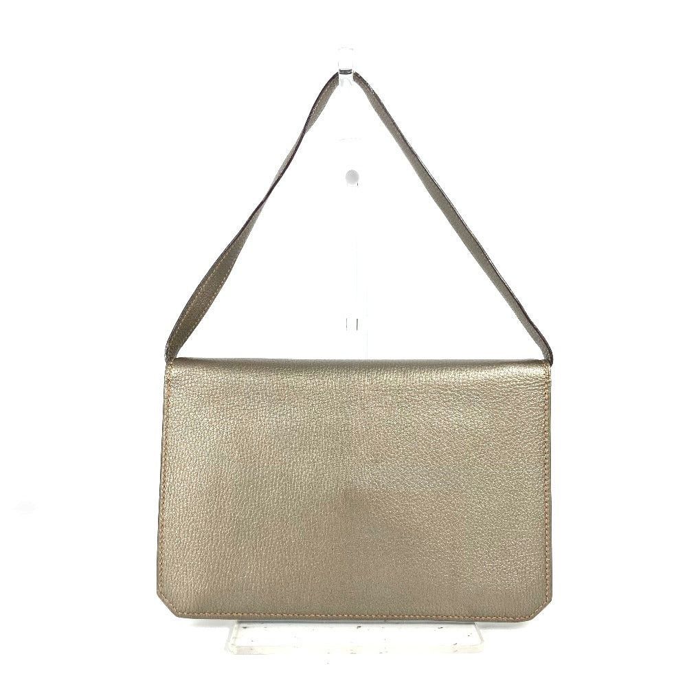 Hermes Hermes 2005 Envelope Shawl Handbag Briefcase Accessory Pouch Shoulder Bag Chevre Women Gold Size ONE SIZE - 2 Thumbnail