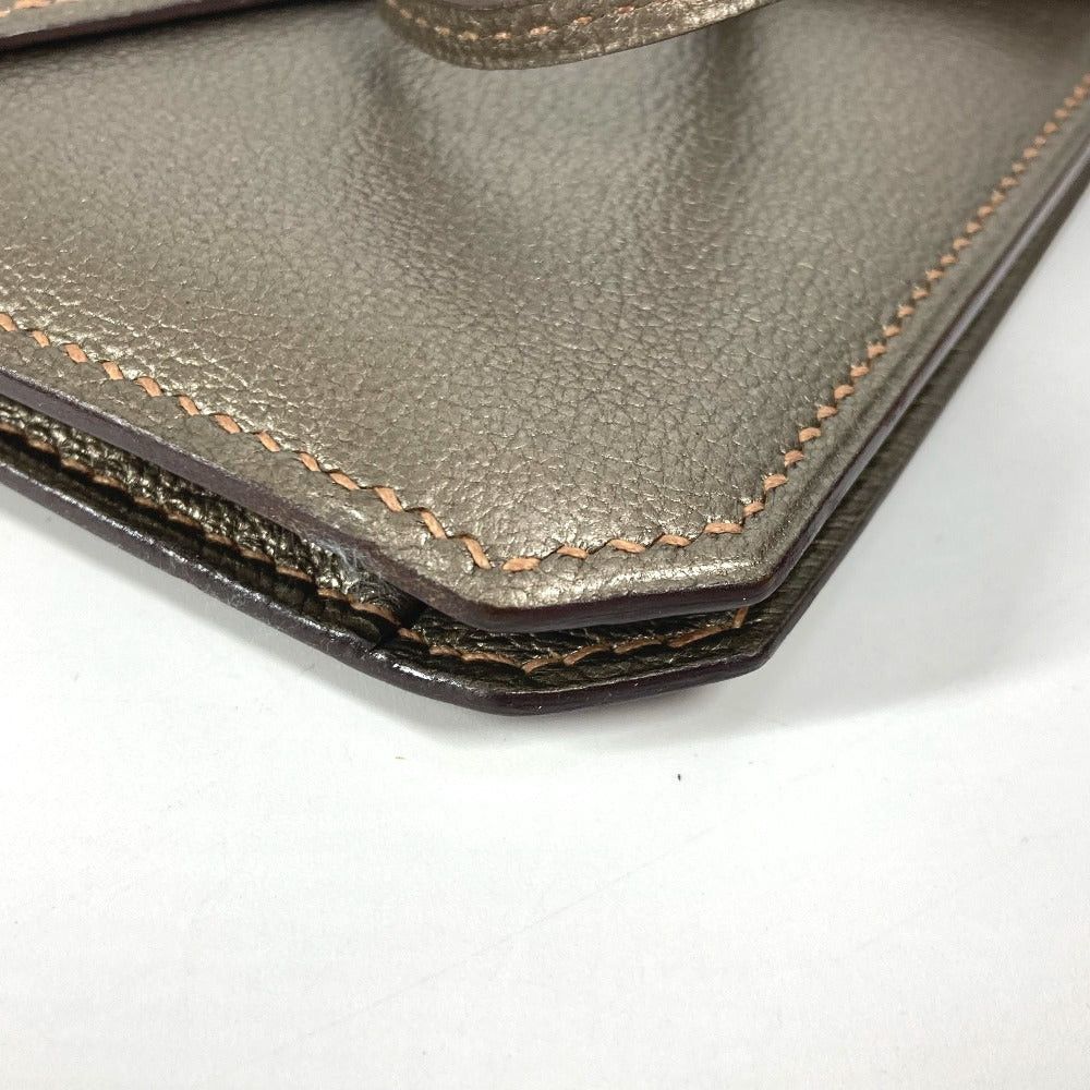 Hermes Hermes 2005 Envelope Shawl Handbag Briefcase Accessory Pouch Shoulder Bag Chevre Women Gold Size ONE SIZE - 6 Thumbnail