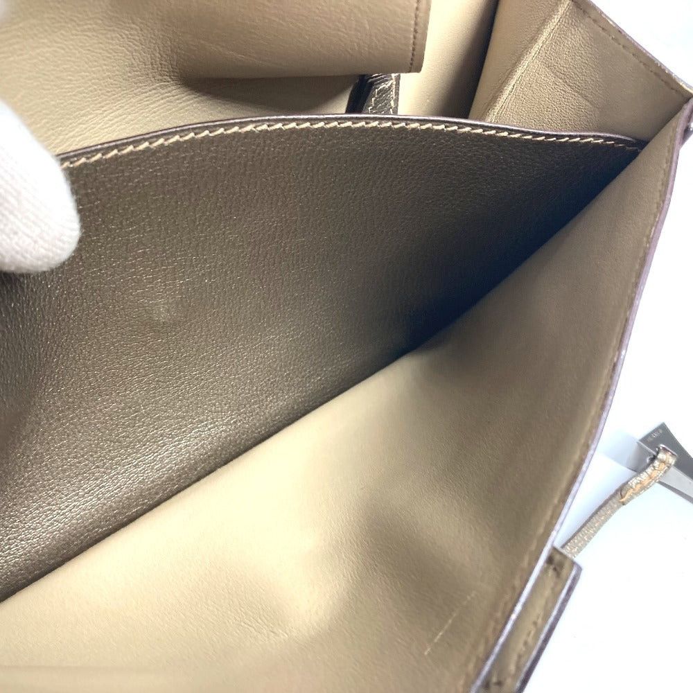 Hermes Hermes 2005 Envelope Shawl Handbag Briefcase Accessory Pouch Shoulder Bag Chevre Women Gold Size ONE SIZE - 17 Thumbnail