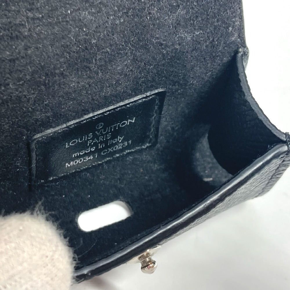 Louis Vuitton Louis Vuitton M00341 Tigers Llama Lv Earphone Pouch Airpods Air Pods Case Monogram Canvas Unisex Black Size ONE SIZE - 10 Thumbnail