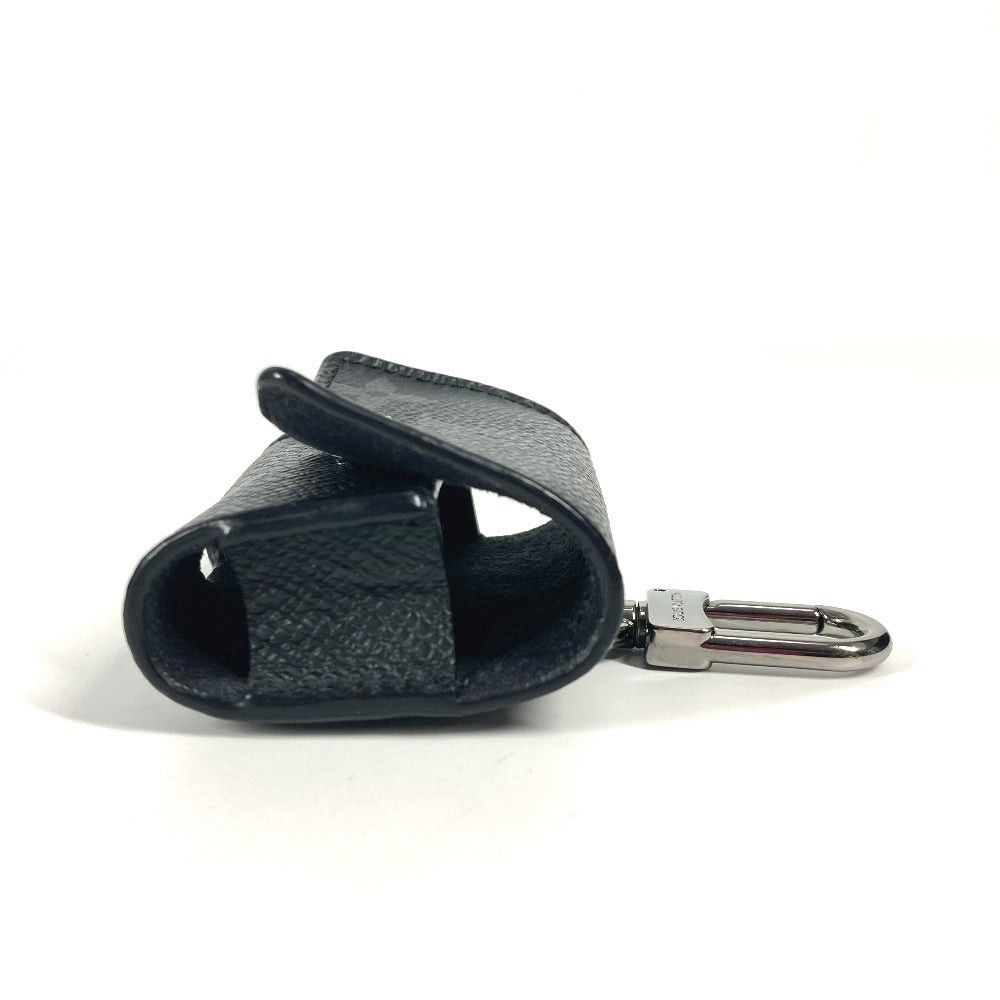Louis Vuitton Louis Vuitton M00341 Tigers Llama Lv Earphone Pouch Airpods Air Pods Case Monogram Canvas Unisex Black Size ONE SIZE - 4 Thumbnail