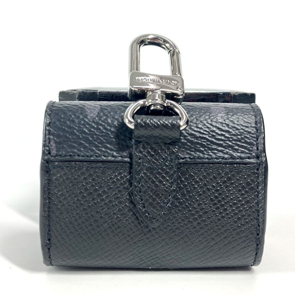 Louis Vuitton Louis Vuitton M00341 Tigers Llama Lv Earphone Pouch Airpods Air Pods Case Monogram Canvas Unisex Black Size ONE SIZE - 2 Thumbnail