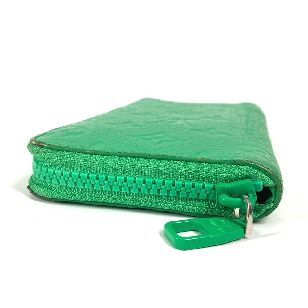 Louis Vuitton Louis Vuitton M81549 Monogram Trillon Zippy Wallet Vertical Long Round Fastener Tryon Leather Unisex Veil Cloak Green Size ONE SIZE - 3 Thumbnail