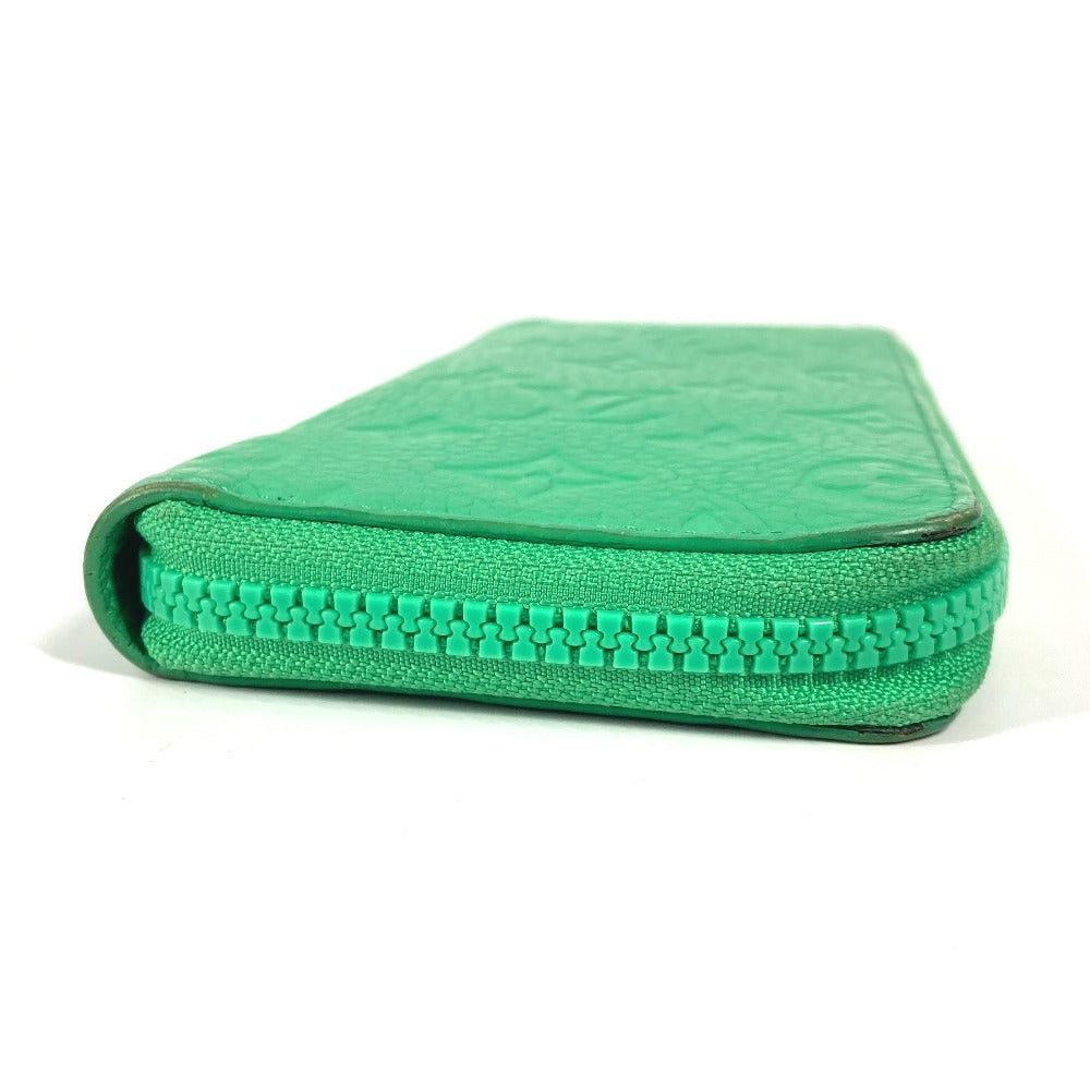 Louis Vuitton Louis Vuitton M81549 Monogram Trillon Zippy Wallet Vertical Long Round Fastener Tryon Leather Unisex Veil Cloak Green Size ONE SIZE - 4 Thumbnail