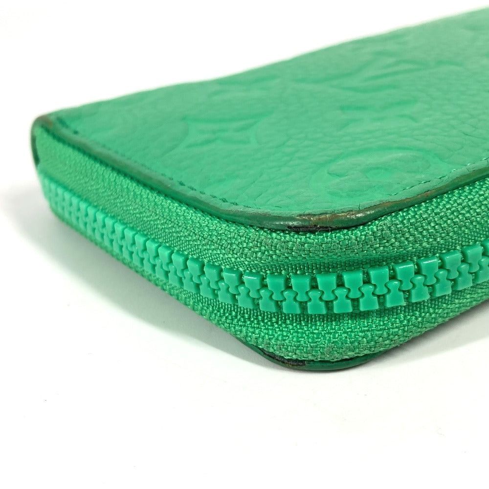 Louis Vuitton Louis Vuitton M81549 Monogram Trillon Zippy Wallet Vertical Long Round Fastener Tryon Leather Unisex Veil Cloak Green Size ONE SIZE - 5 Thumbnail