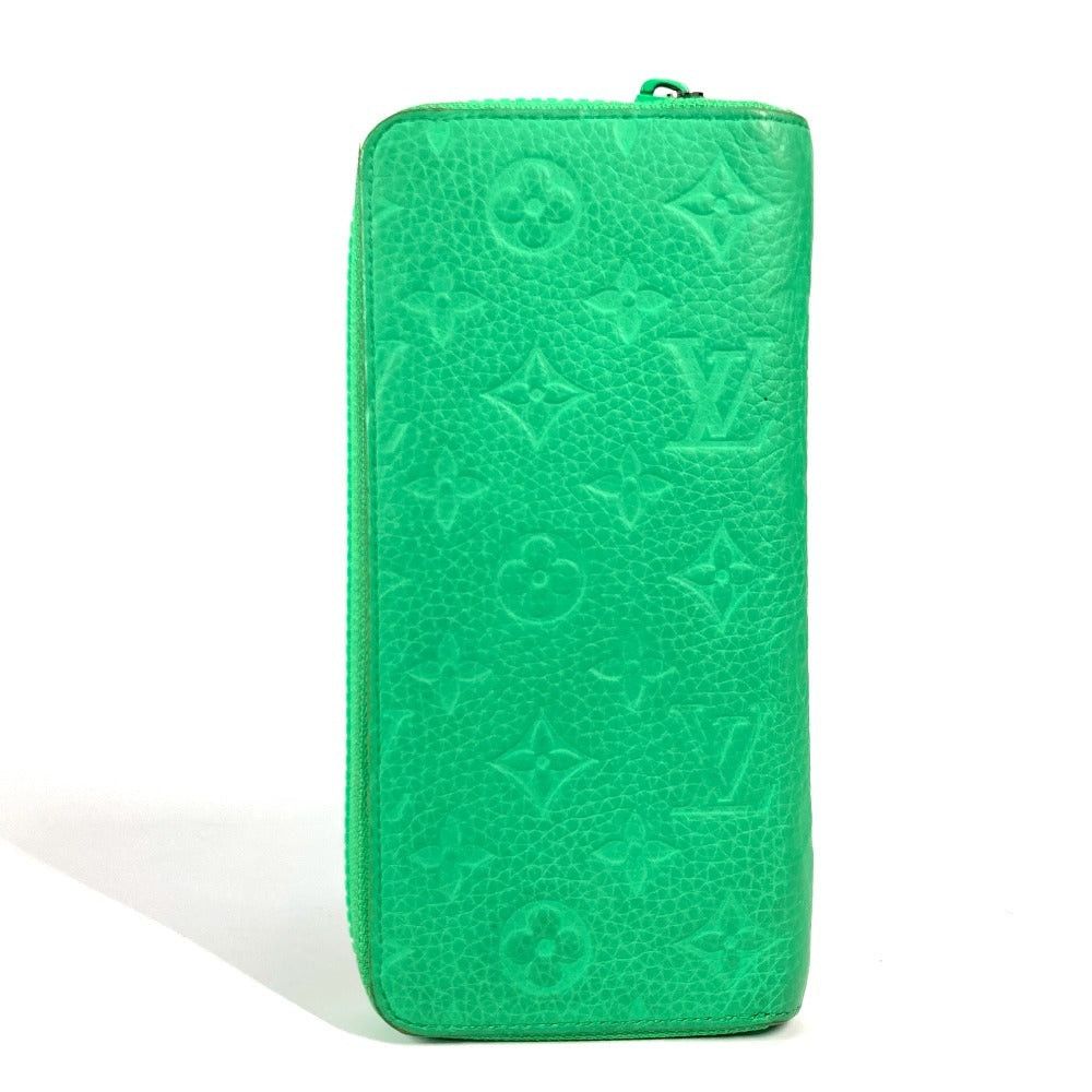 Louis Vuitton Louis Vuitton M81549 Monogram Trillon Zippy Wallet Vertical Long Round Fastener Tryon Leather Unisex Veil Cloak Green Size ONE SIZE - 2 Thumbnail