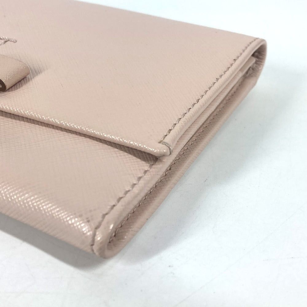 Salvatore Ferragamo Salvatore Ferragamo With Straps Vara (Each Of The Four Hindu Castes) Ribbon Li-Bon Pouch Flap Clutch Bag Leather Women Pink Size ONE SIZE - 5 Thumbnail