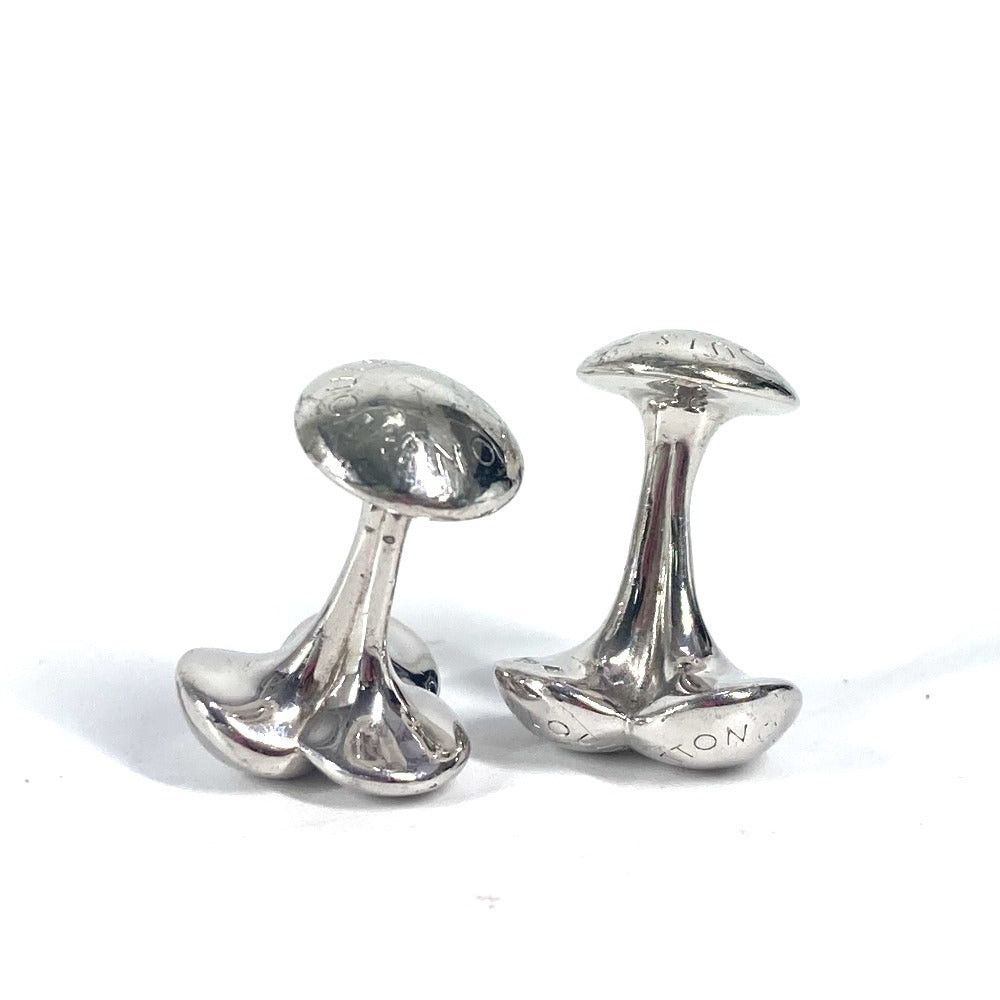 Louis Vuitton Louis Vuitton Boutondeux Manchette Flower Three Logotypes Accessories Cuffs Metal Men Silver Size ONE SIZE - 4 Thumbnail