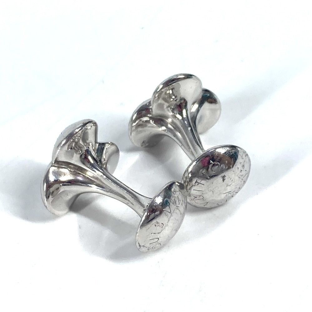 Louis Vuitton Louis Vuitton Boutondeux Manchette Flower Three Logotypes Accessories Cuffs Metal Men Silver Size ONE SIZE - 6 Thumbnail