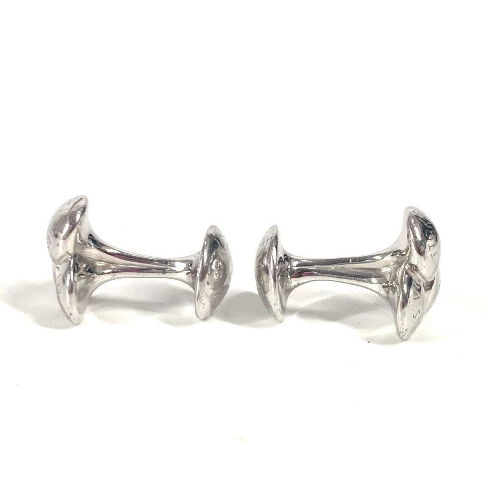 Louis Vuitton Louis Vuitton Boutondeux Manchette Flower Three Logotypes Accessories Cuffs Metal Men Silver Size ONE SIZE - 3 Thumbnail