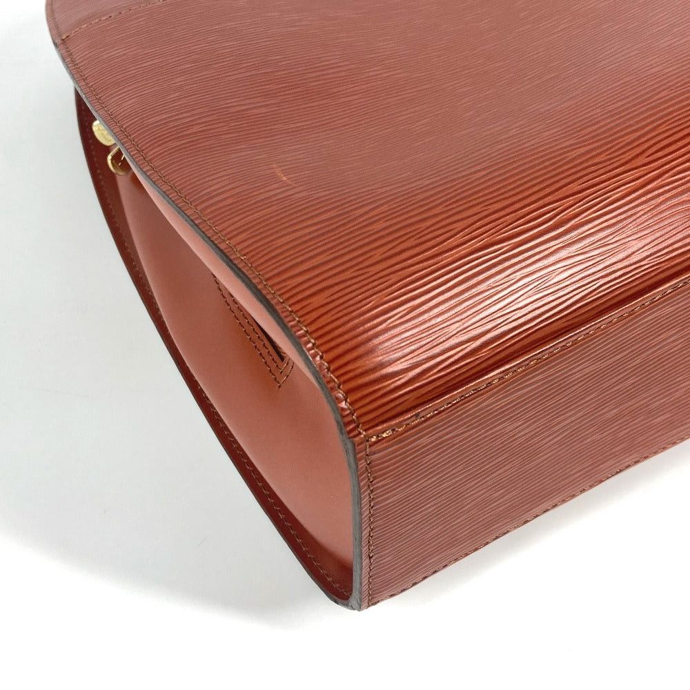 Louis Vuitton Louis Vuitton M54513 Epi Sorbonne Briefcase Boston Bag Business Handbag Leather Unisex Kenyan Brown Size ONE SIZE - 7 Thumbnail