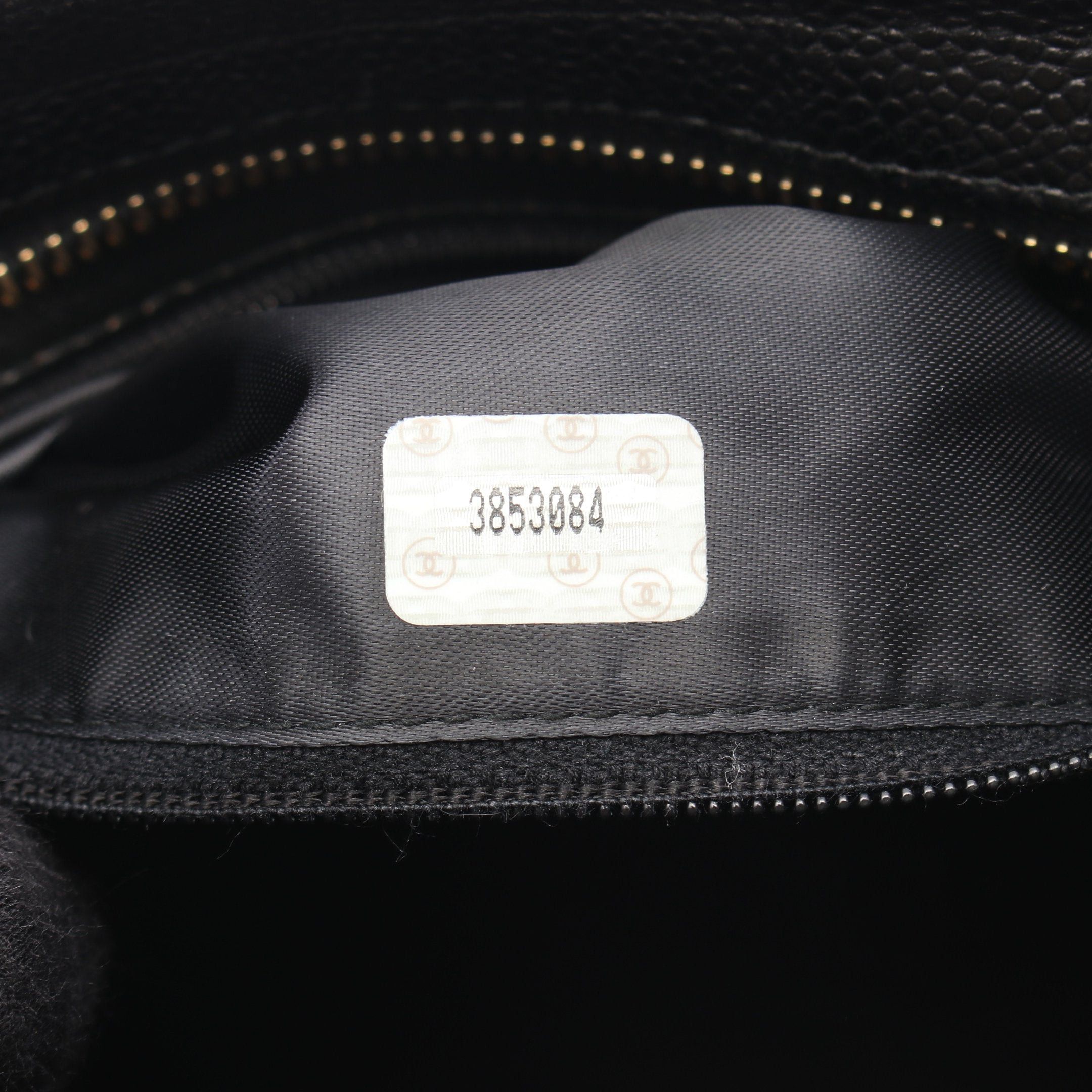 Chanel Chanel Matelasse Chain Handbag Tote Bag Caviar Skin Black Gold Hardware Size ONE SIZE - 5 Thumbnail