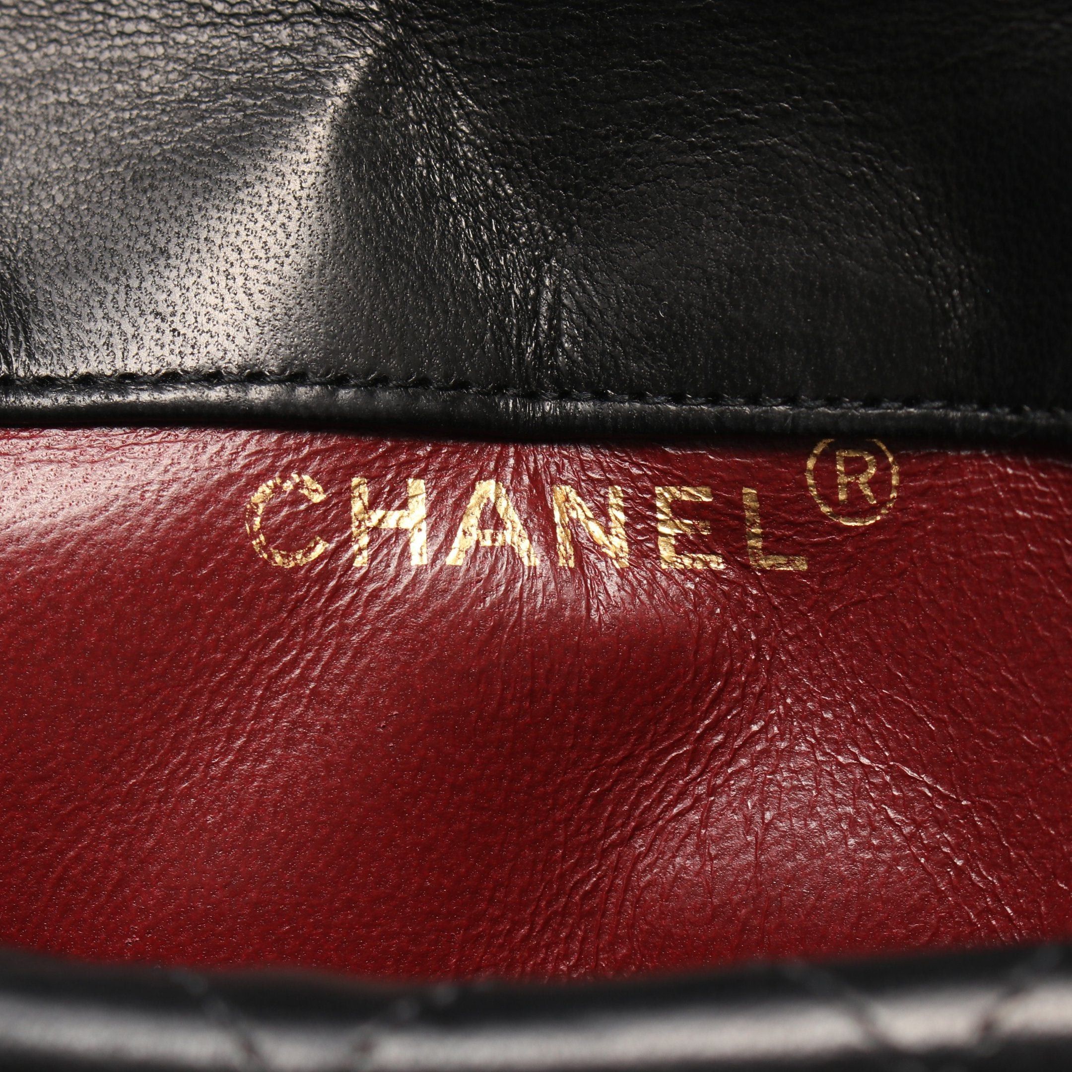 Chanel Chanel Matelasse Single Flap Chain Shoulder Bag Lambskin Black Gold Hardware Size ONE SIZE - 4 Thumbnail