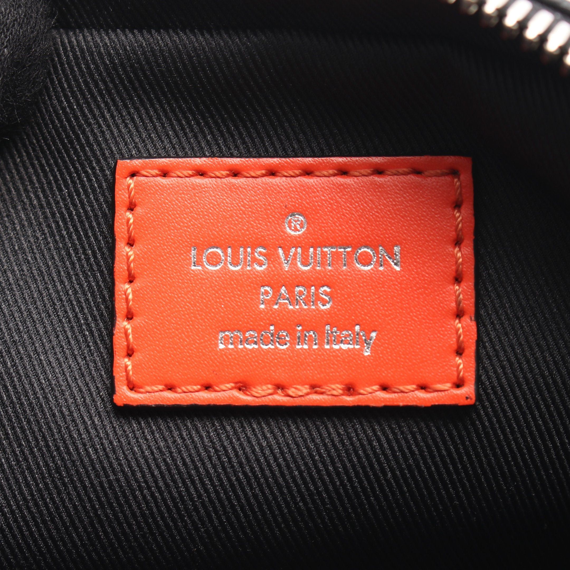 Louis Vuitton Louis Vuitton Danube Pm Epi Damier Graphite Shoulder Bag Leather Dark Blue Black Size ONE SIZE - 4 Thumbnail