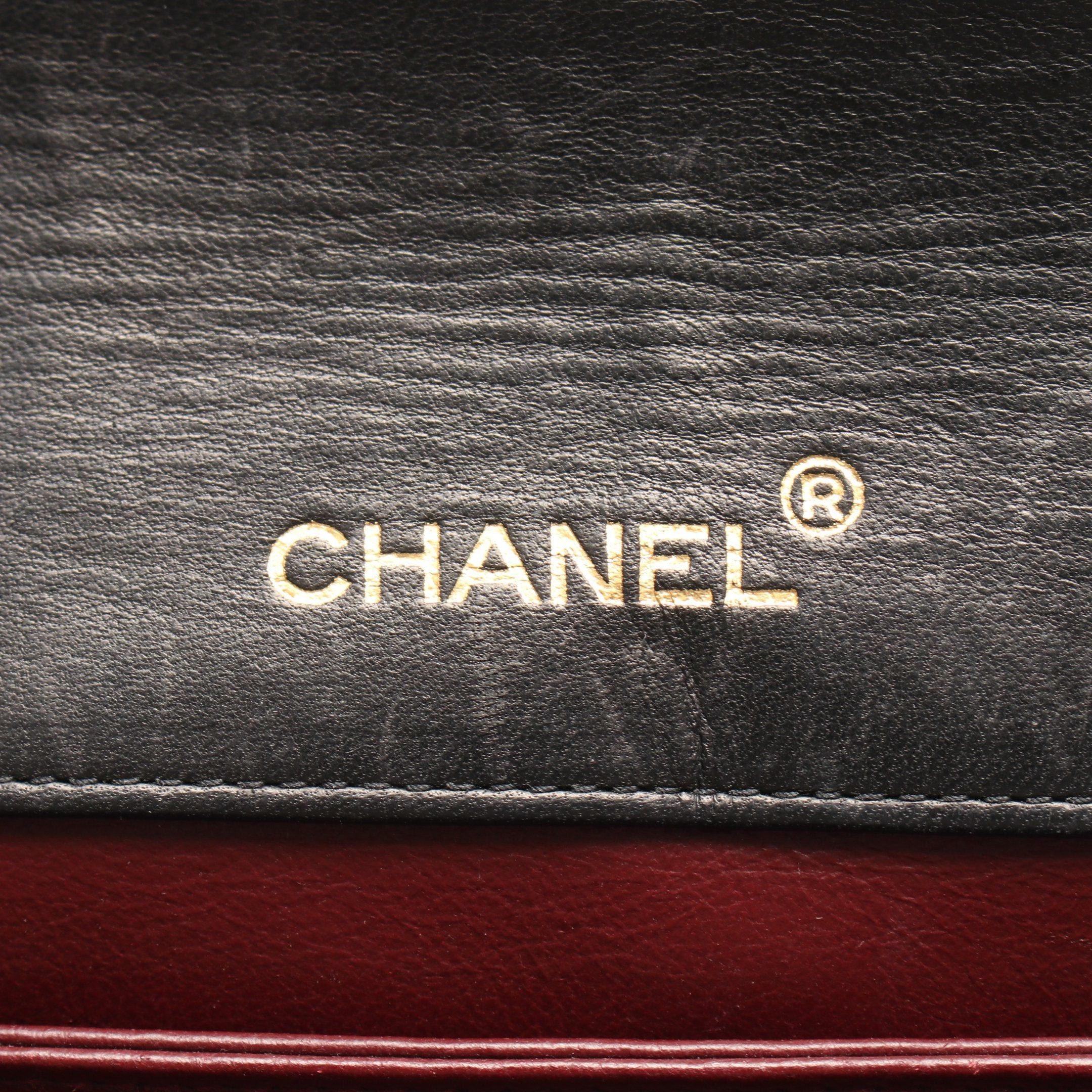 Chanel Chanel Matelasse Single Flap Chain Shoulder Bag Lambskin Black Gold Hardware Size ONE SIZE - 4 Thumbnail
