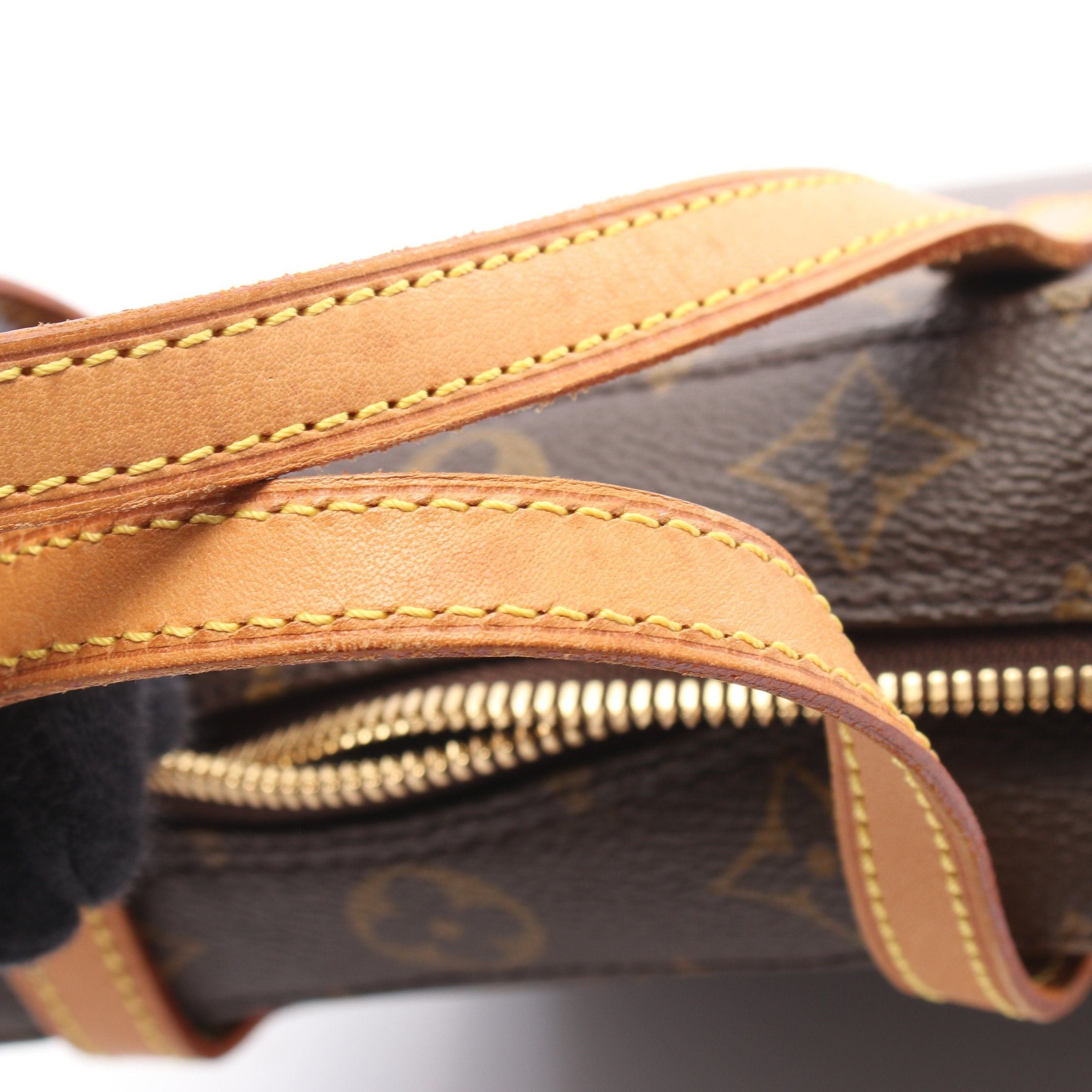 Louis Vuitton Louis Vuitton Spontini Monogram Handbag Leather Brown Size ONE SIZE - 9 Thumbnail