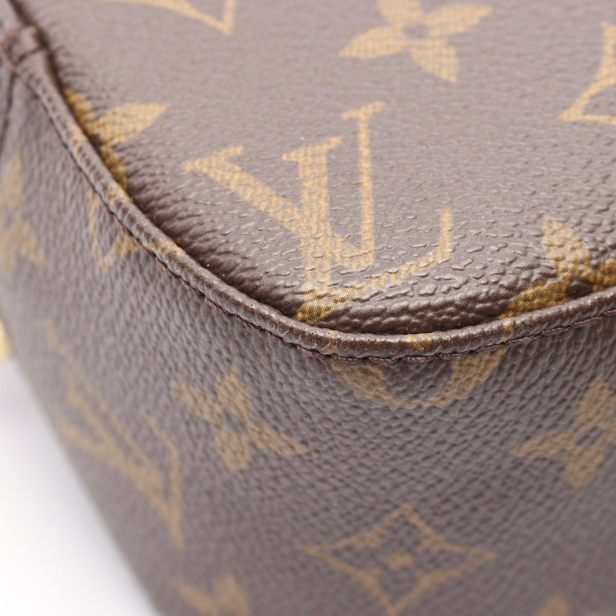 Louis Vuitton Louis Vuitton Spontini Monogram Handbag Leather Brown Size ONE SIZE - 6 Thumbnail