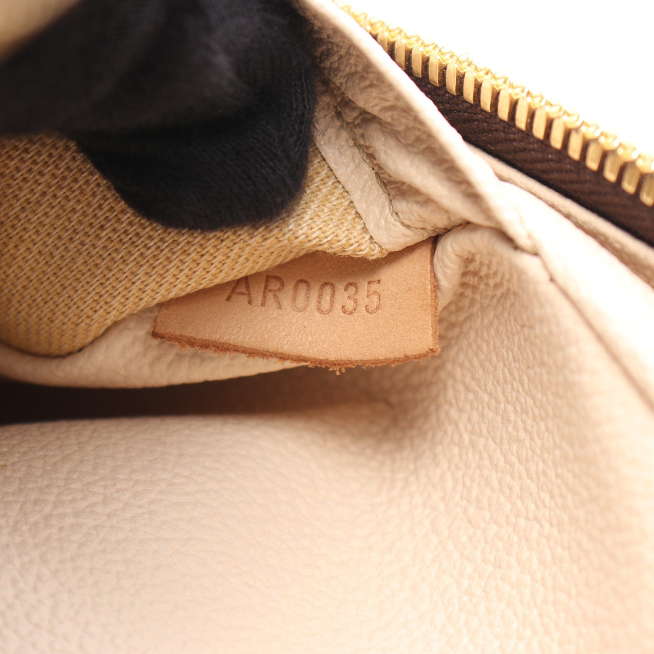 Louis Vuitton Louis Vuitton Spontini Monogram Handbag Leather Brown Size ONE SIZE - 5 Thumbnail