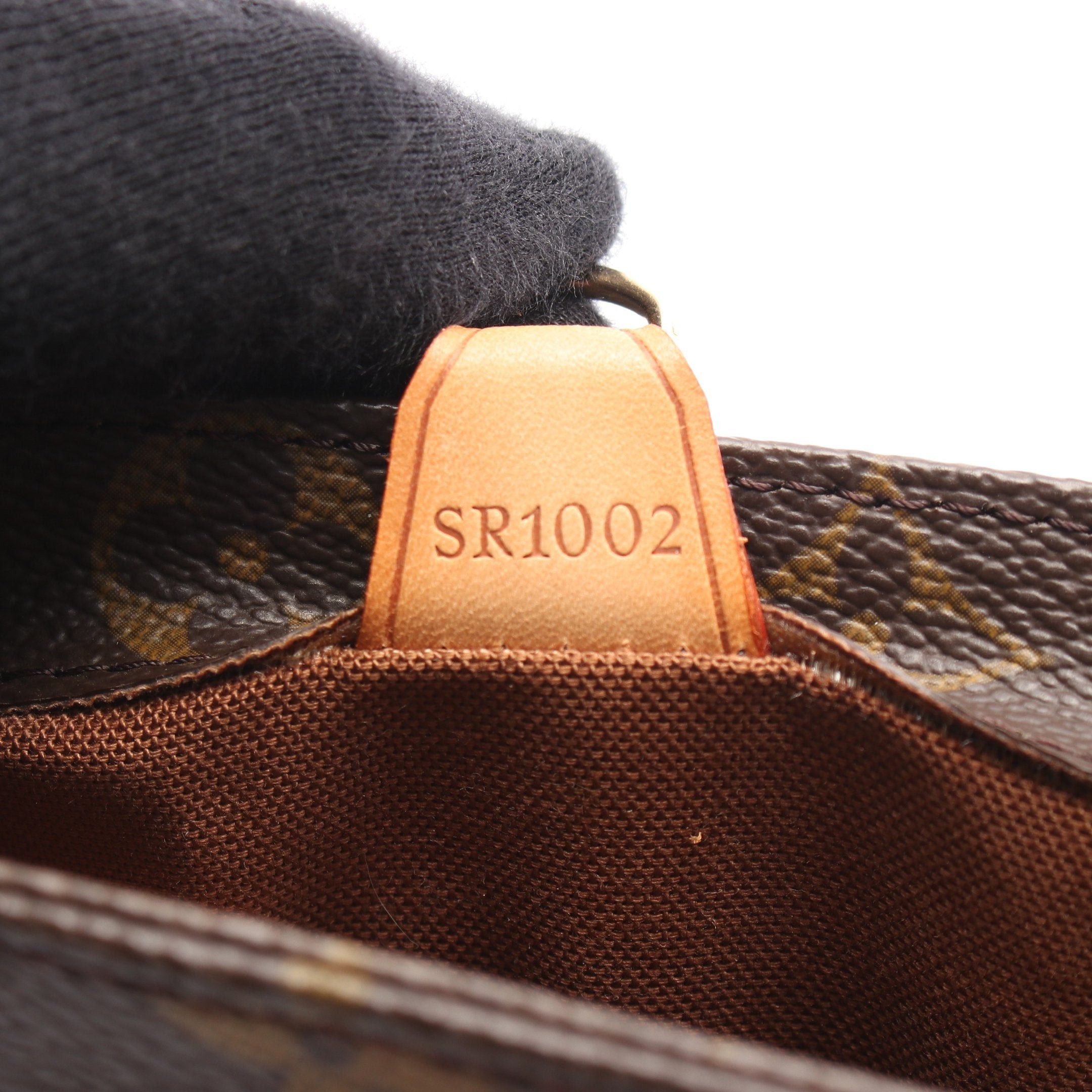 Louis Vuitton Louis Vuitton Vavin Pm Monogram Handbag Leather Brown Size ONE SIZE - 5 Thumbnail