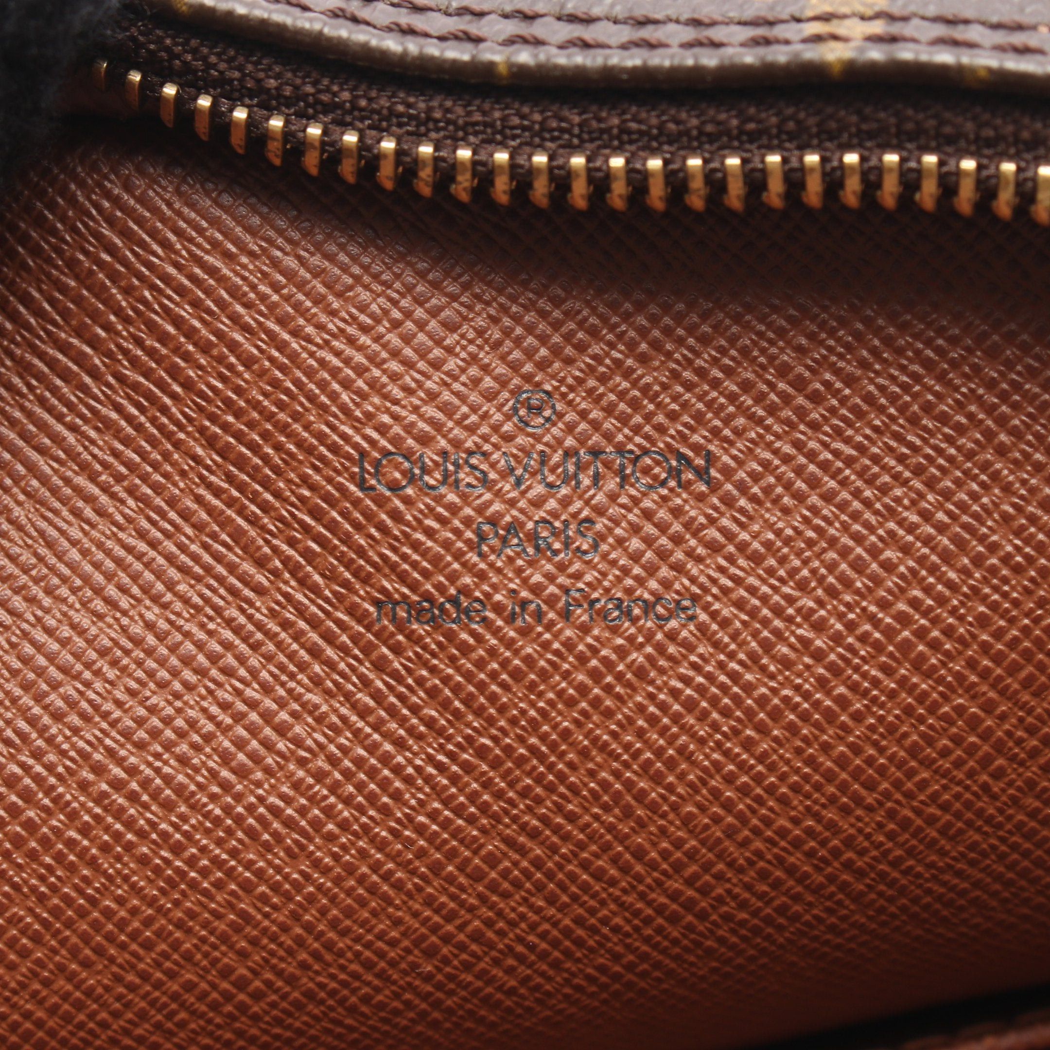 Louis Vuitton Louis Vuitton Danube Monogram Shoulder Bag Leather Brown Size ONE SIZE - 4 Thumbnail