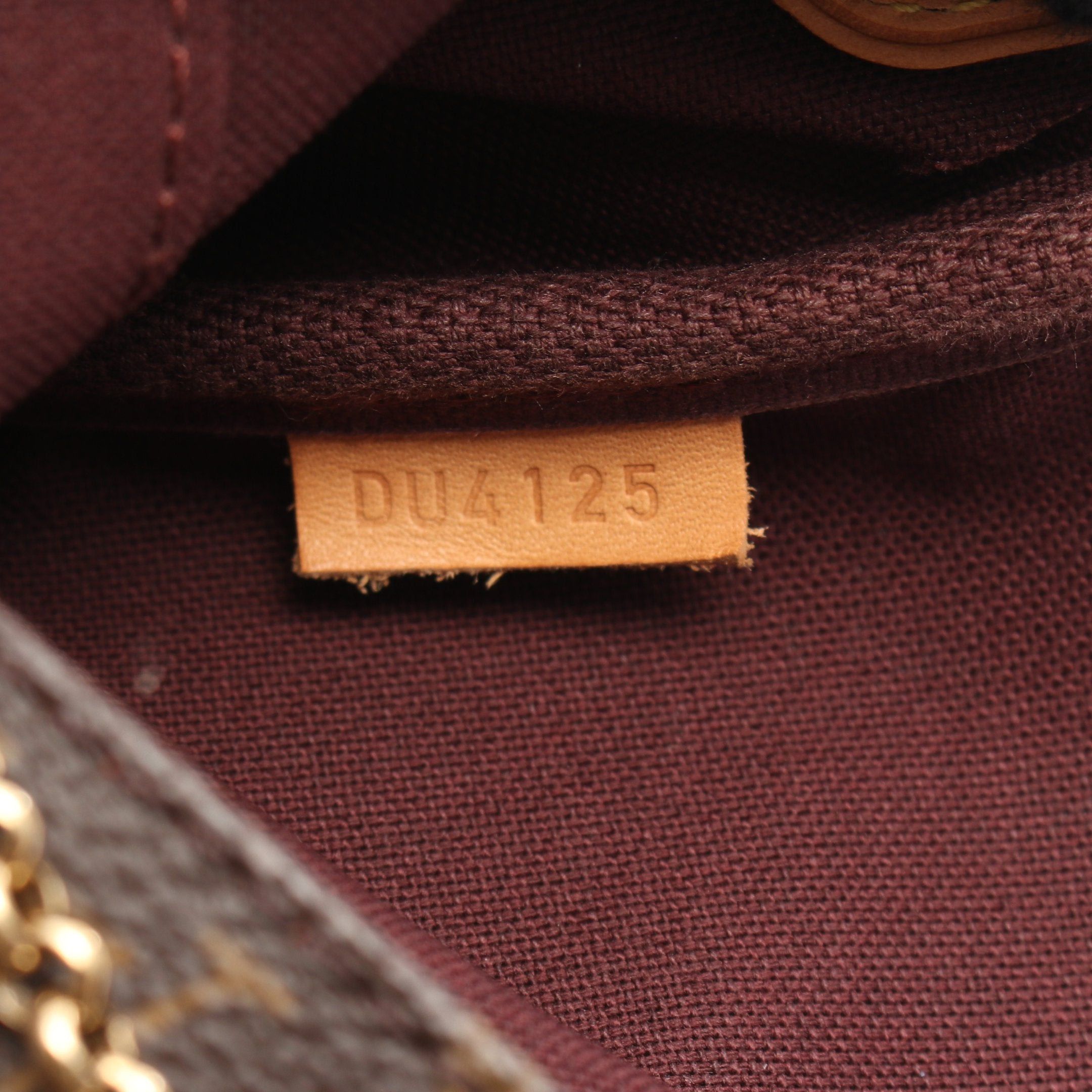 Louis Vuitton Louis Vuitton Favorite Mm Monogram Chain Handbag Leather Brown Size ONE SIZE - 5 Thumbnail