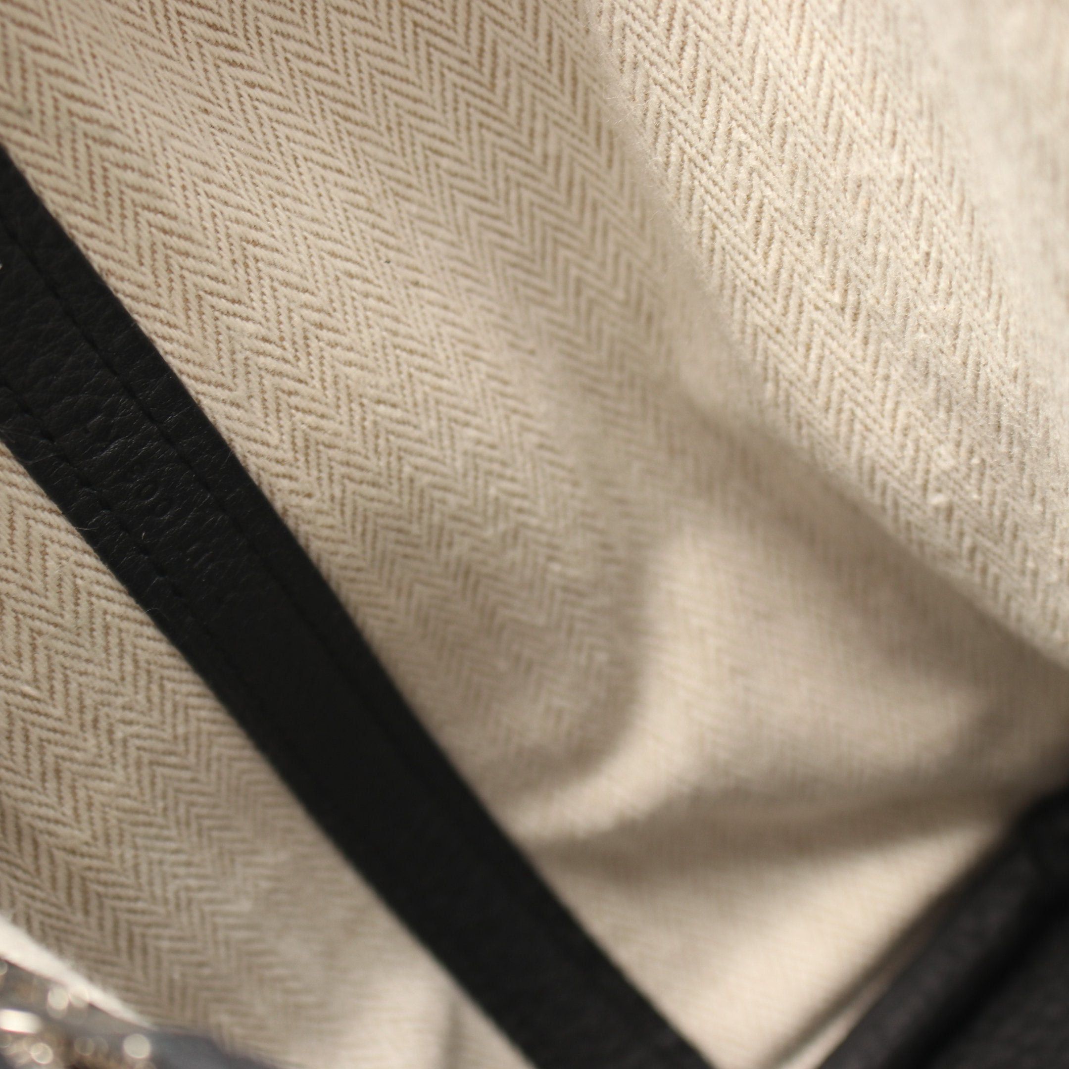 Hermes Hermes Garden Party Tpm Handbag Tote Bag Negonda Leather Black Silver Hardware T Stamp Size ONE SIZE - 9 Thumbnail