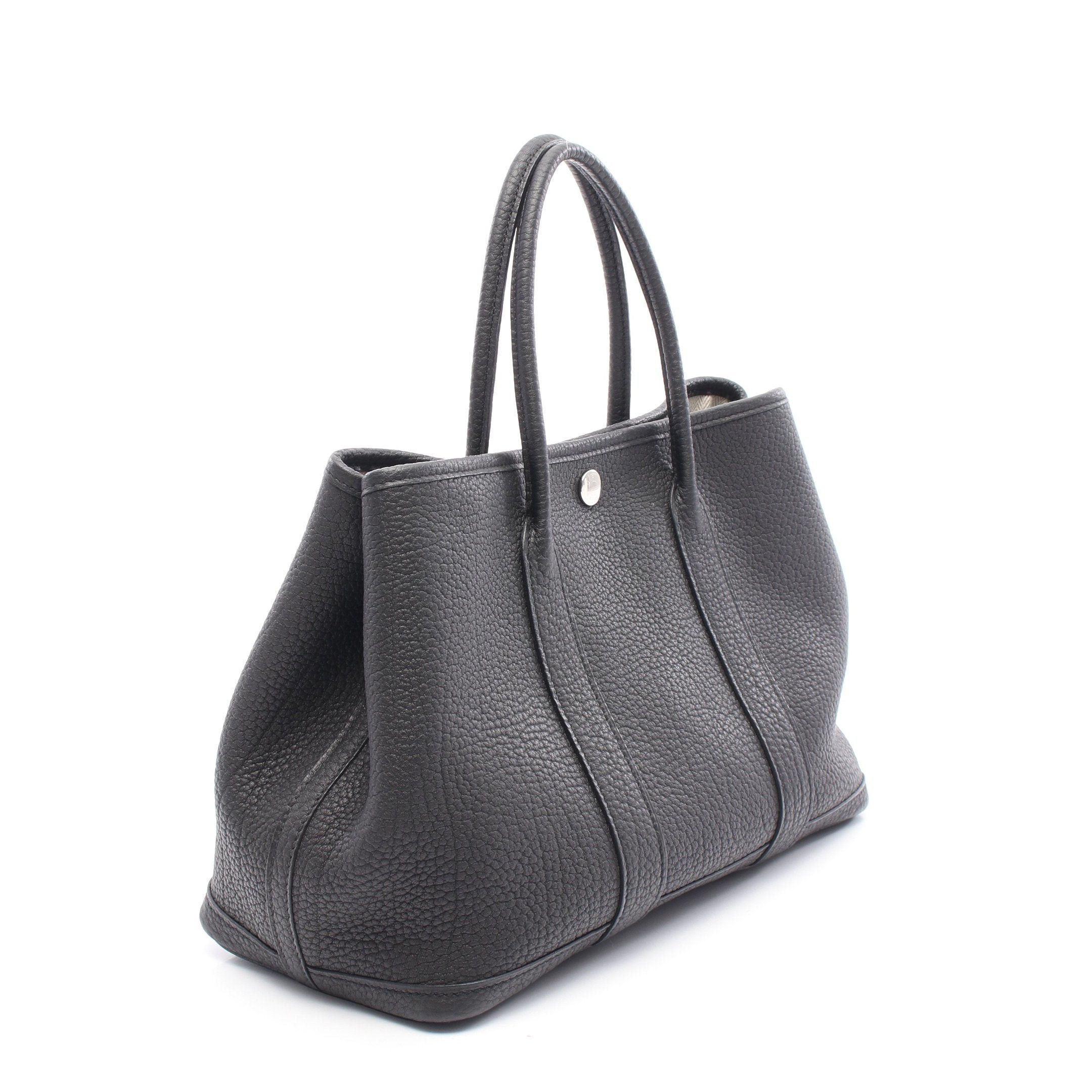 Hermes Hermes Garden Party Tpm Handbag Tote Bag Negonda Leather Black Silver Hardware T Stamp Size ONE SIZE - 2 Thumbnail