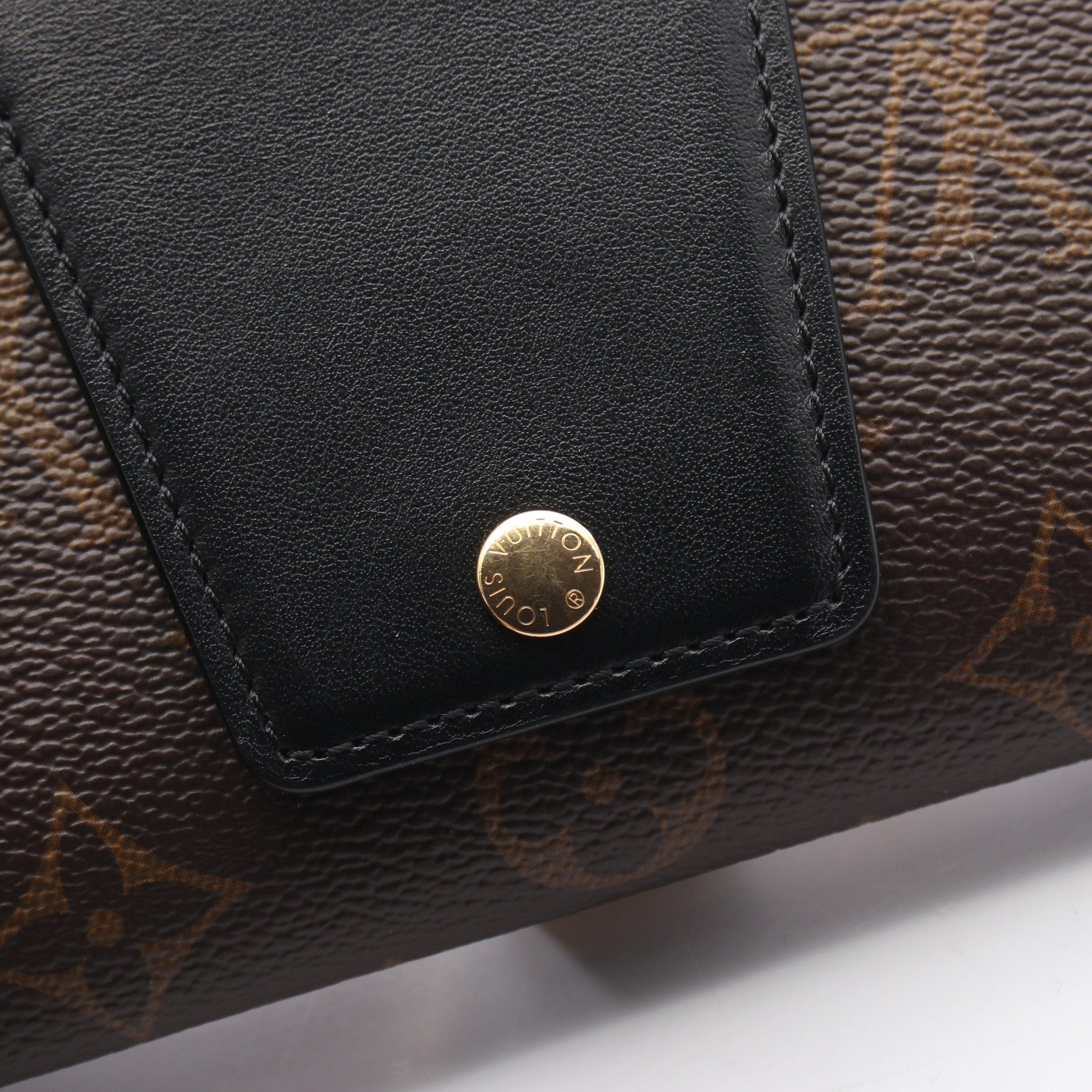 Louis Vuitton Louis Vuitton Padlock On Strap Chain Shoulder Bag Leather Brown Black Size ONE SIZE - 8 Thumbnail