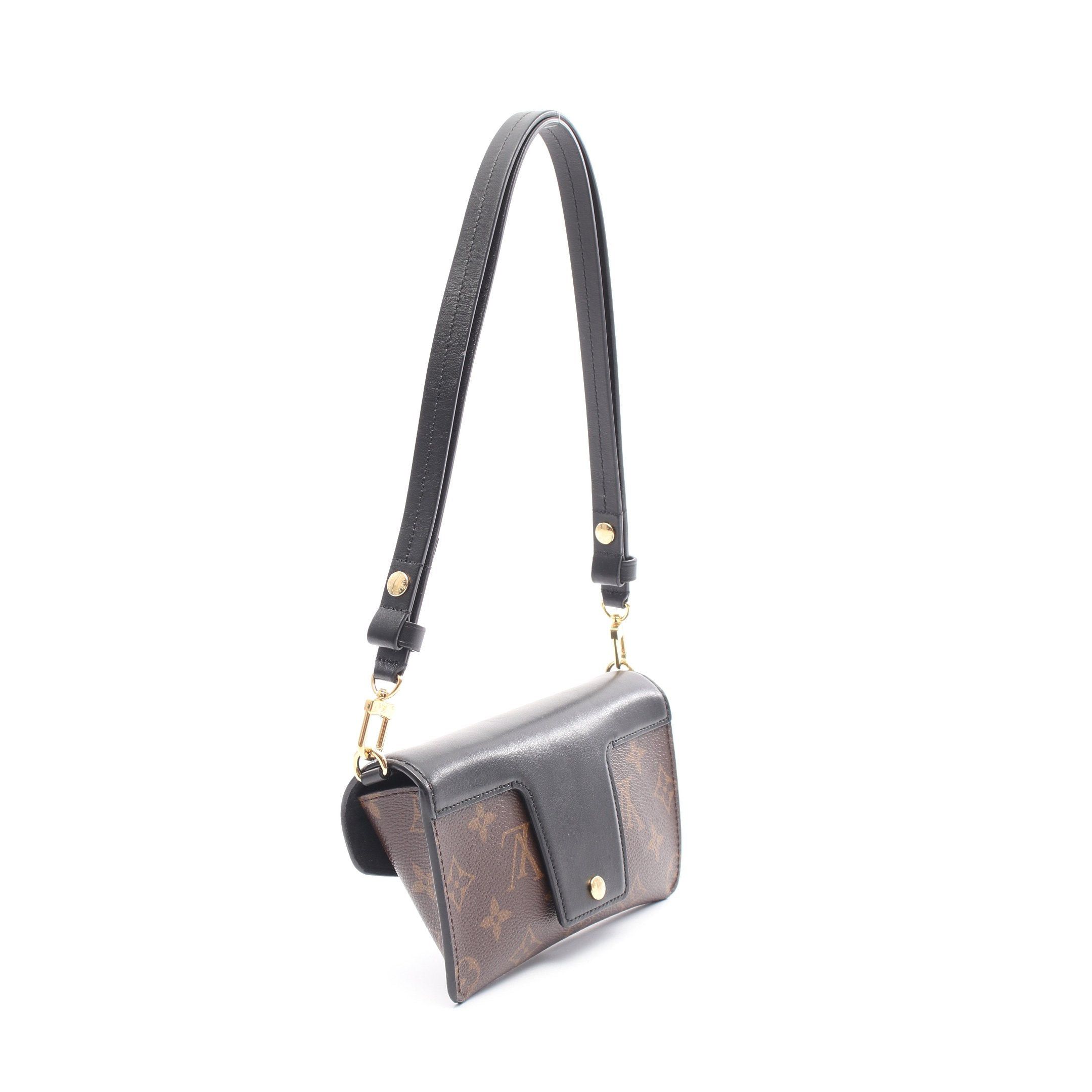 Louis Vuitton Louis Vuitton Padlock On Strap Chain Shoulder Bag Leather Brown Black Size ONE SIZE - 2 Thumbnail