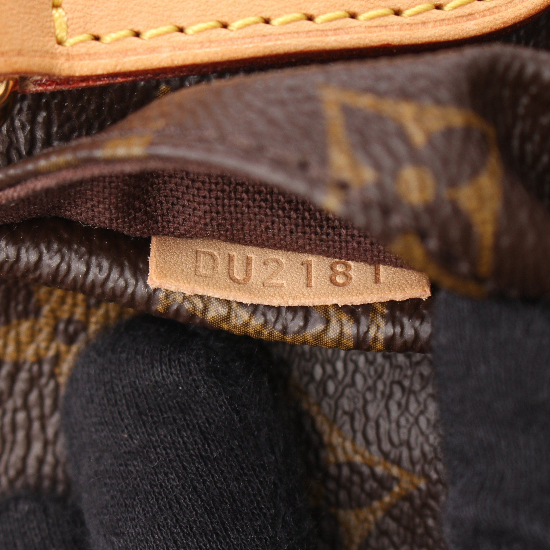 Louis Vuitton Louis Vuitton Menilmontant Pm Monogram Shoulder Bag Leather Brown Size ONE SIZE - 5 Thumbnail