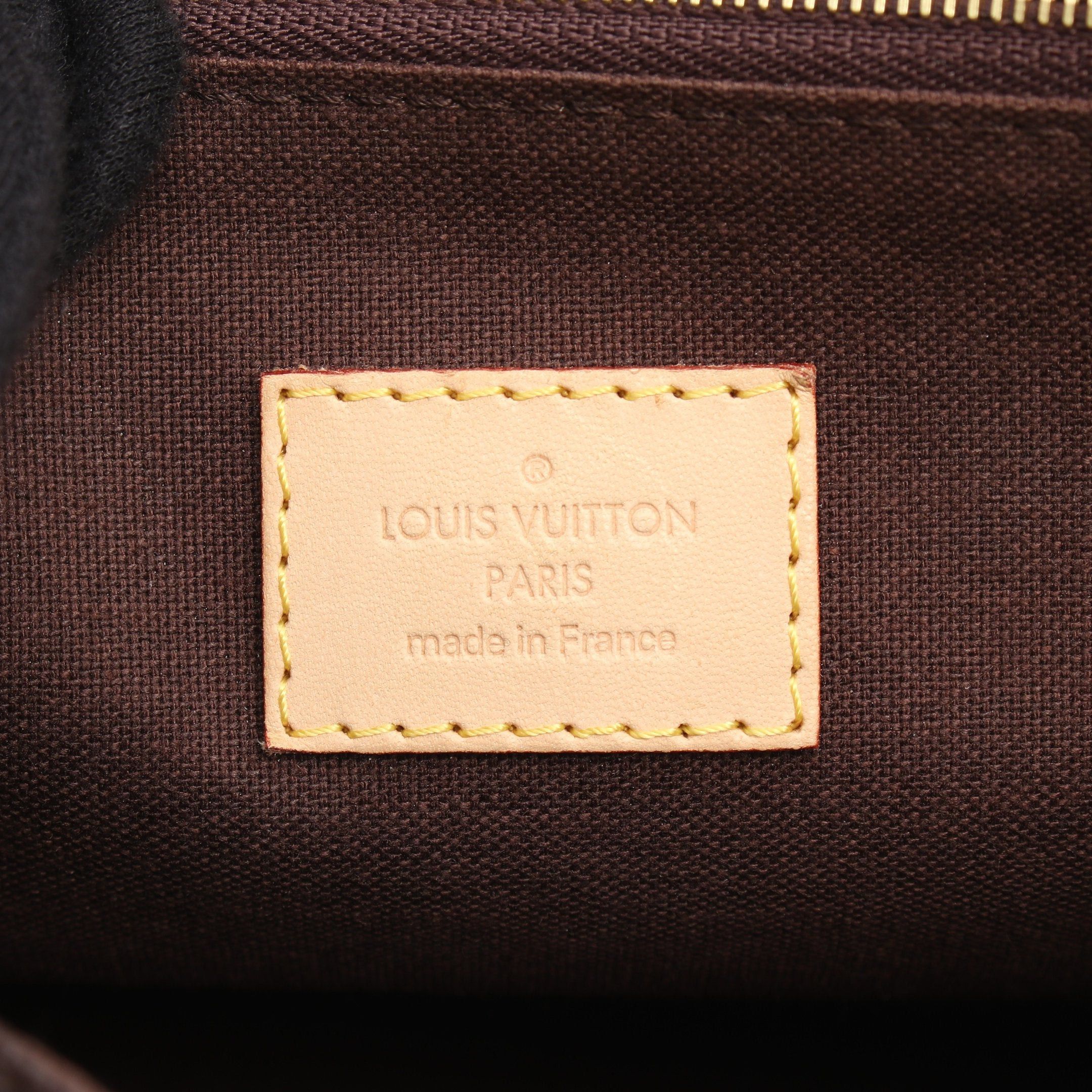 Louis Vuitton Louis Vuitton Menilmontant Pm Monogram Shoulder Bag Leather Brown Size ONE SIZE - 4 Thumbnail
