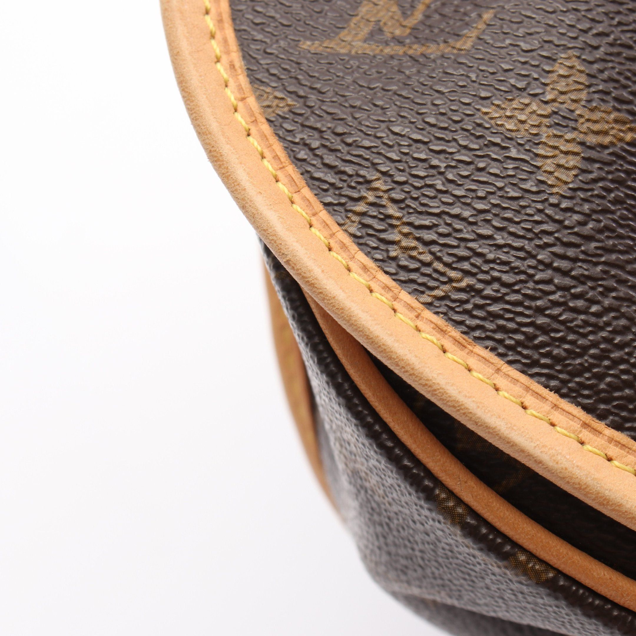 Louis Vuitton Louis Vuitton Menilmontant Pm Monogram Shoulder Bag Leather Brown Size ONE SIZE - 8 Thumbnail