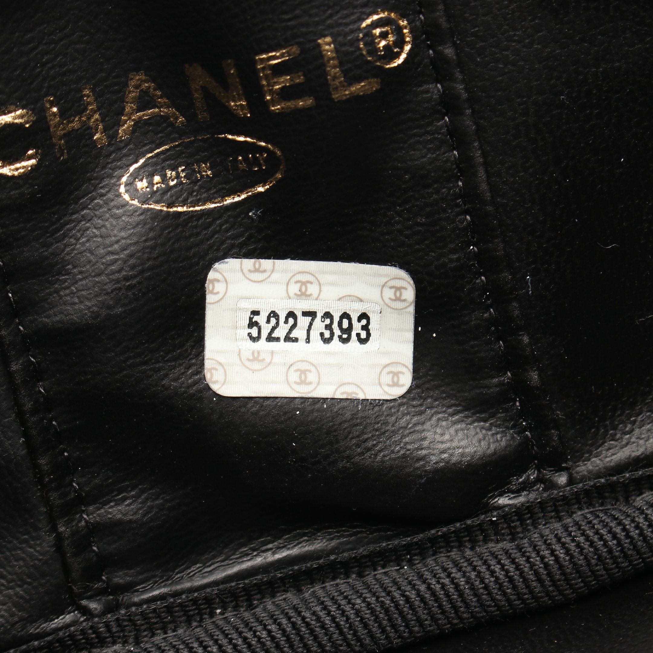Chanel Chanel Coco Mark Vanity Bag Caviar Skin Black Gold Hardware Size ONE SIZE - 5 Thumbnail