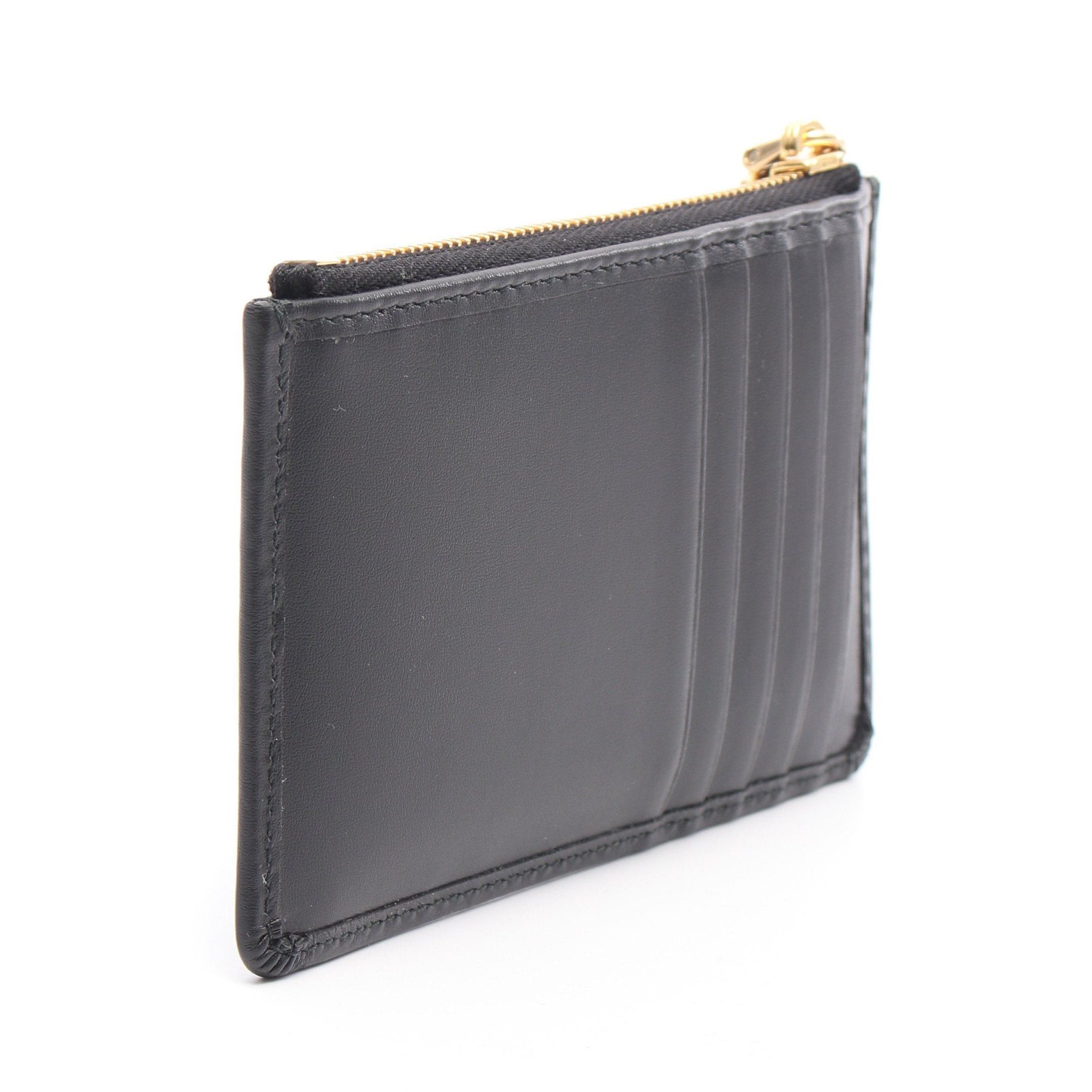 Miu Miu Miu Miu Card Case Leather Black Size ONE SIZE - 2 Thumbnail
