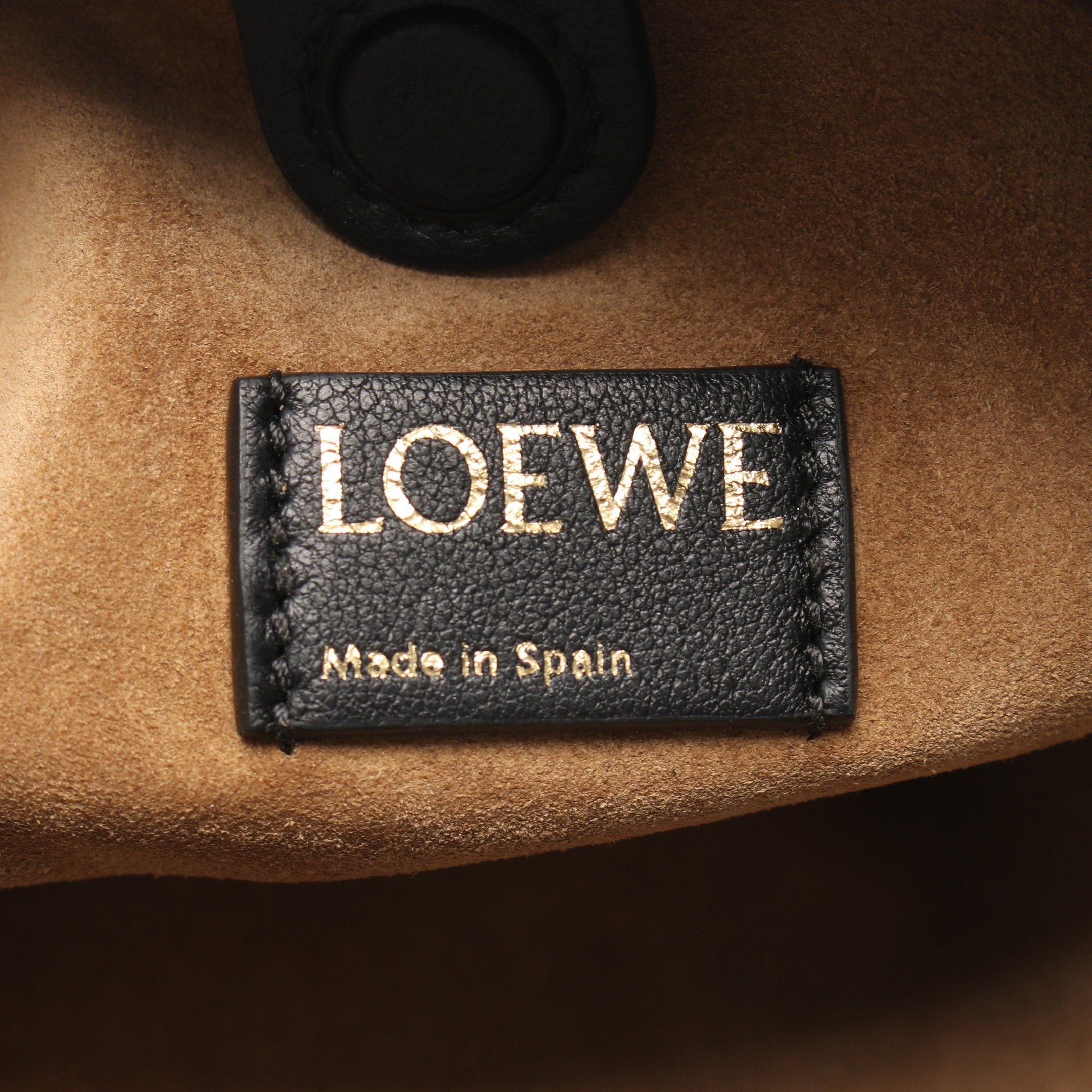 Loewe Loewe Flamenco Perth Bag Mini Handbag Leather Black Size ONE SIZE - 4 Thumbnail