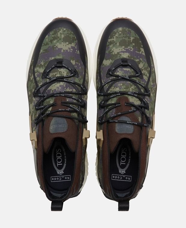 Tod's ALLAC.CAMOUF.RUNNING NO CODE 07I Sneakers Size US 6.5 / EU 39-40 - 3 Thumbnail