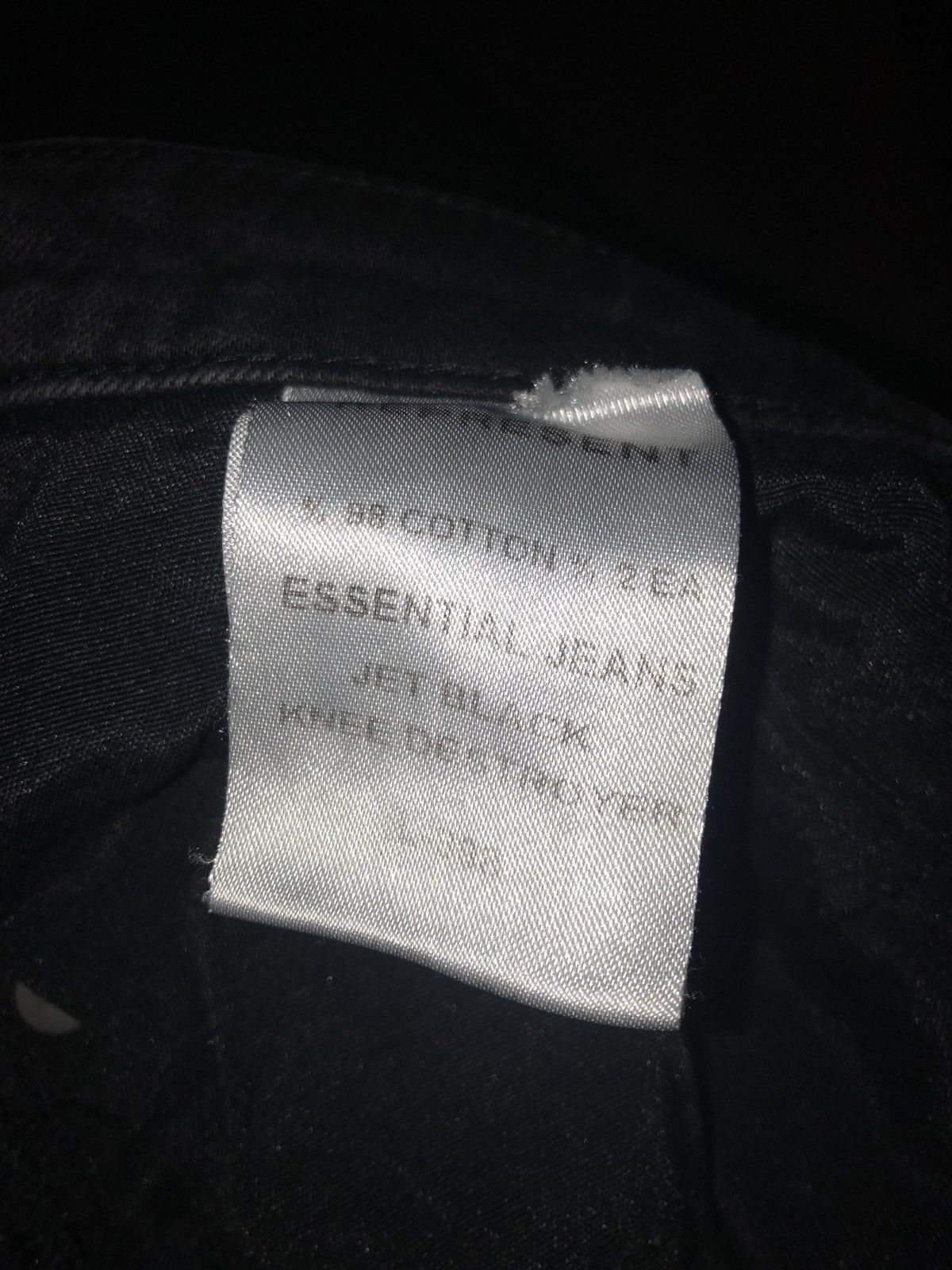 Represent Clo. Represent Essential Jet Black Knee Destroyer Denim Skinny Size US 34 / EU 50 - 7 Thumbnail