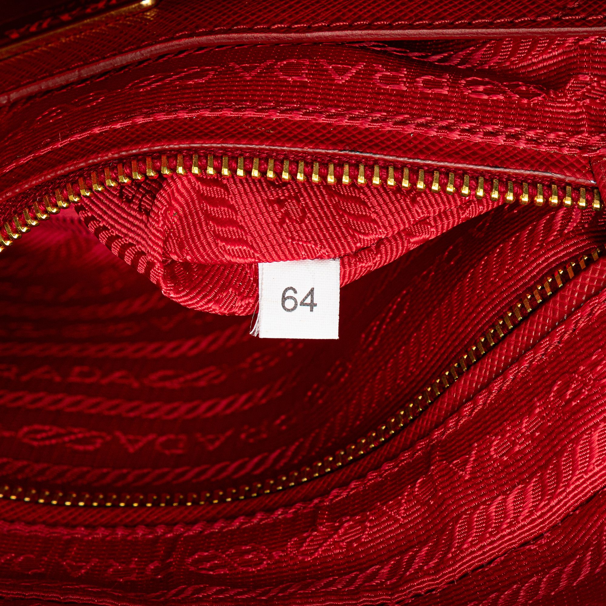 Prada Prada Saffiano Double Zip Crossbody Size ONE SIZE - 8 Thumbnail