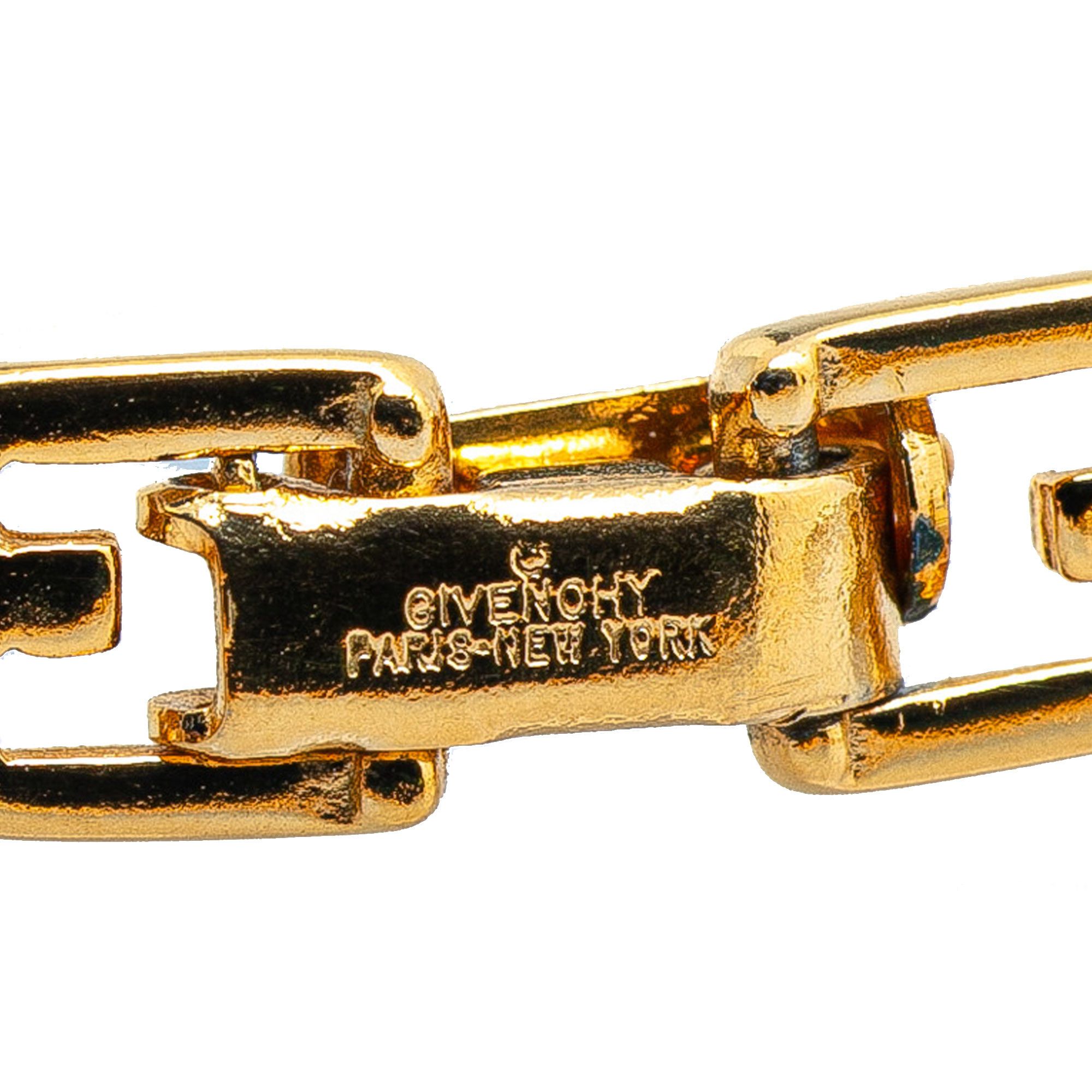 Givenchy Givenchy Gold Tone Double G Link Necklace Size ONE SIZE - 2 Thumbnail