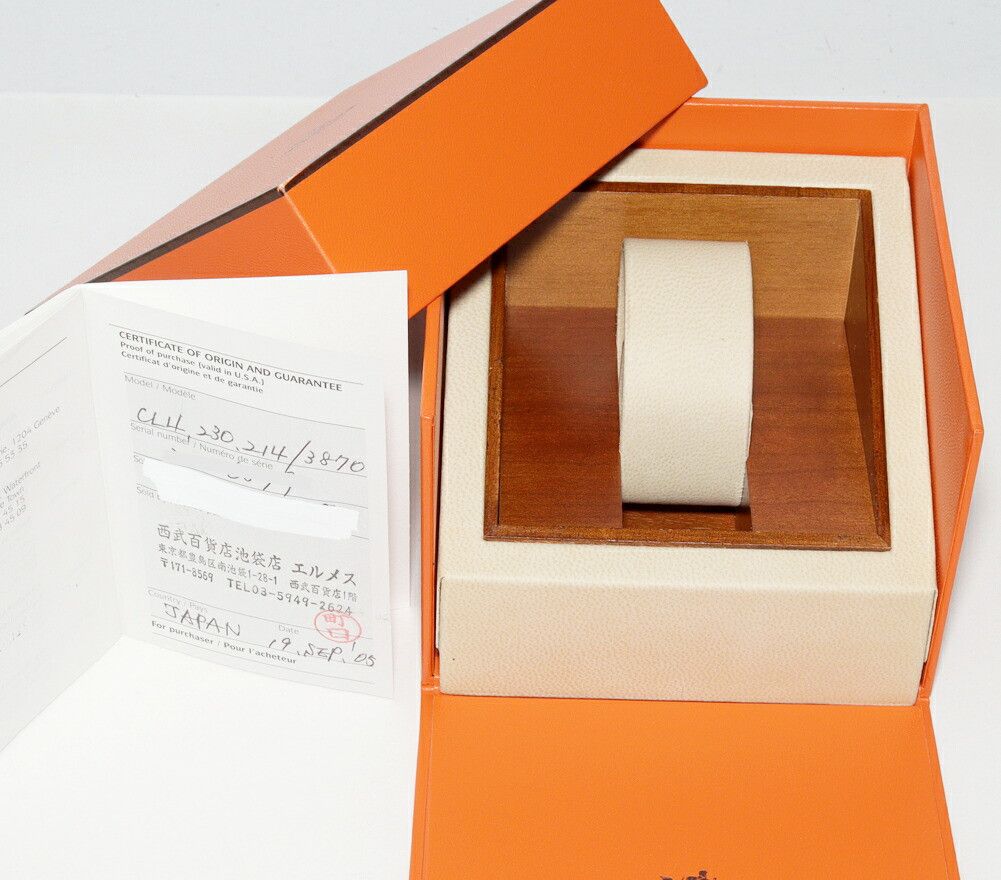 Hermes Hermes Hermes Clipper Stainless Steel Metal Quartz Size ONE SIZE - 3 Thumbnail