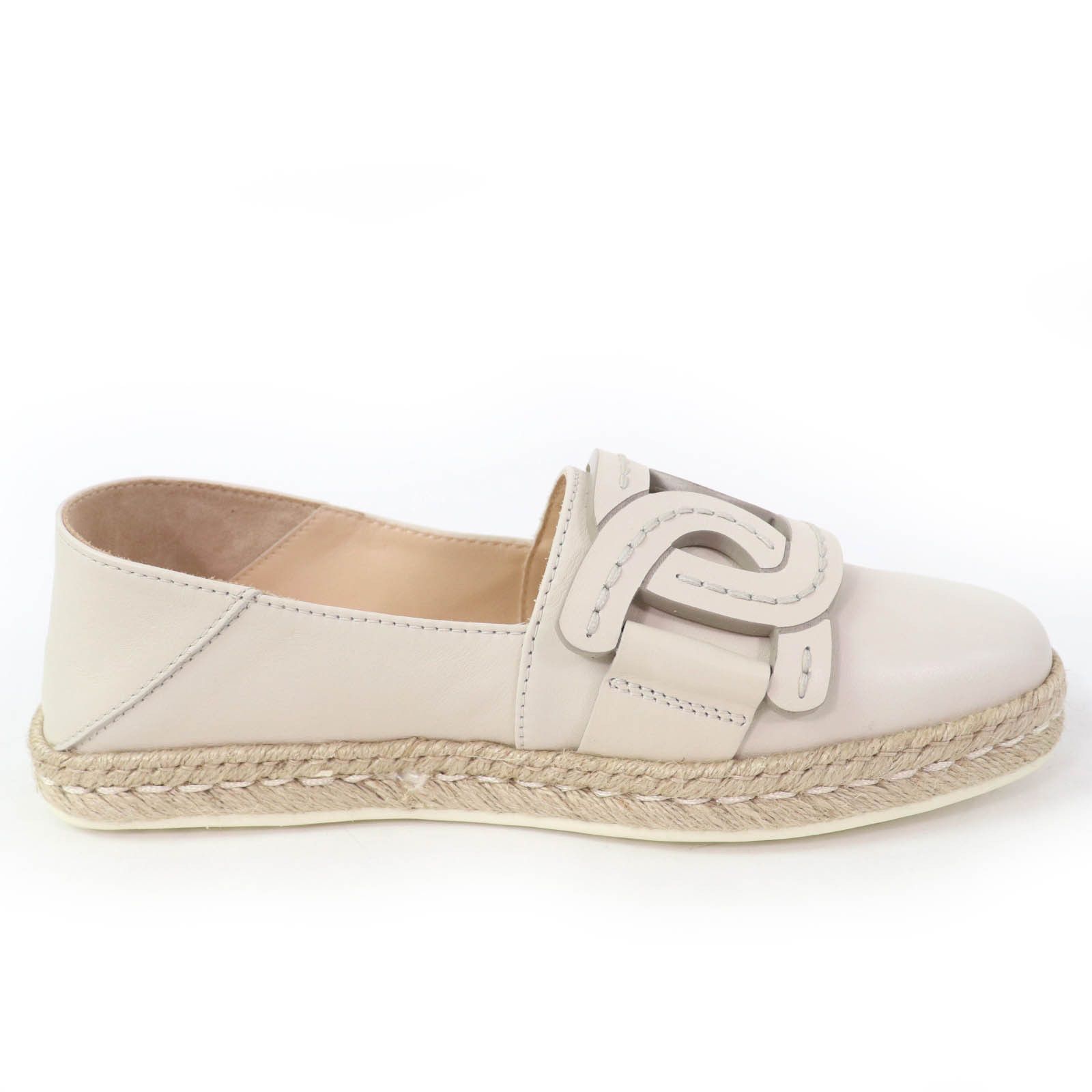 Tod's Tod's Tod’s KATE 2WAY Leather 2way Espadrilles Leather Shoes DUTY FREE for USA Size ONE SIZE - 6 Thumbnail