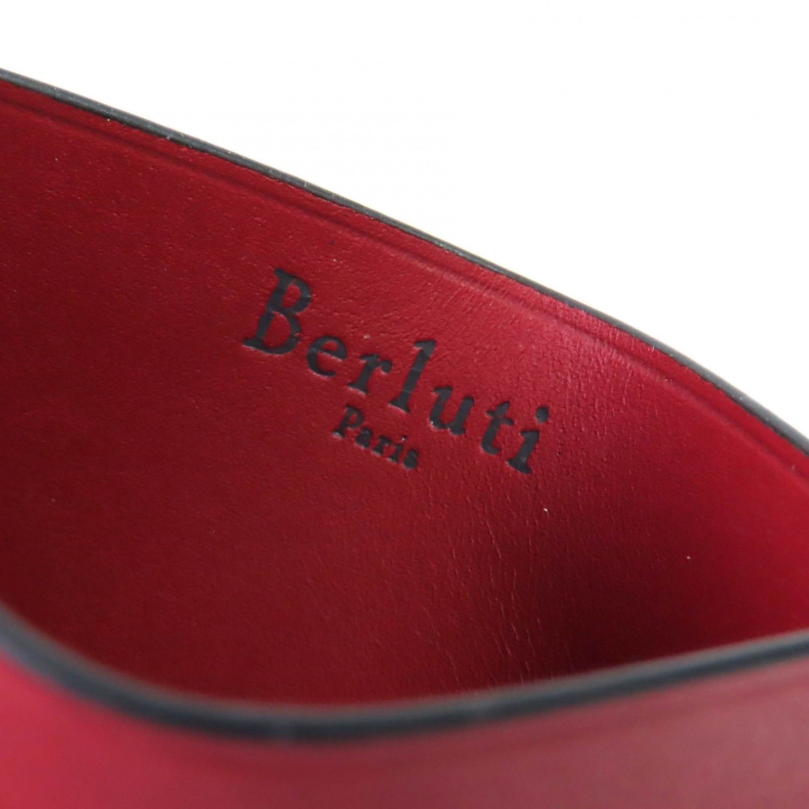 Other Other Berluti Pass case Calligraphy Leather Card Case Leather Card Case DUTY FREE for USA Size ONE SIZE - 6 Thumbnail